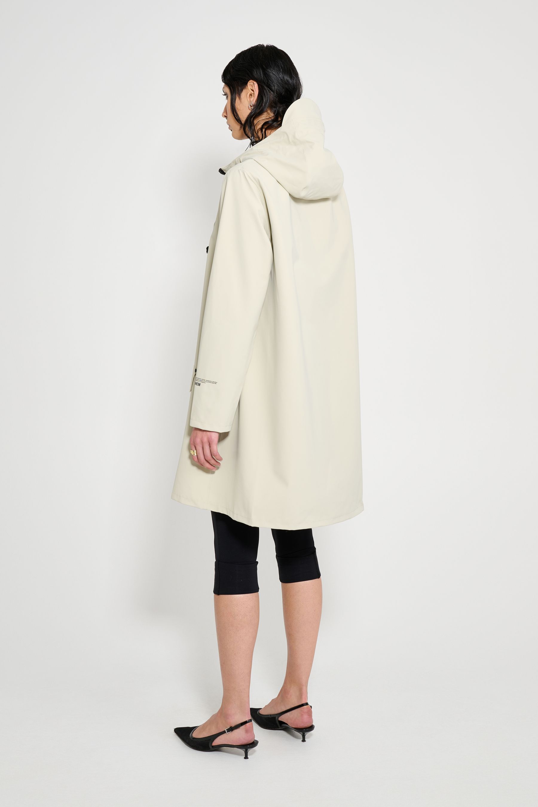 stutterheim mosebacke patch pelican women jackets raincoats