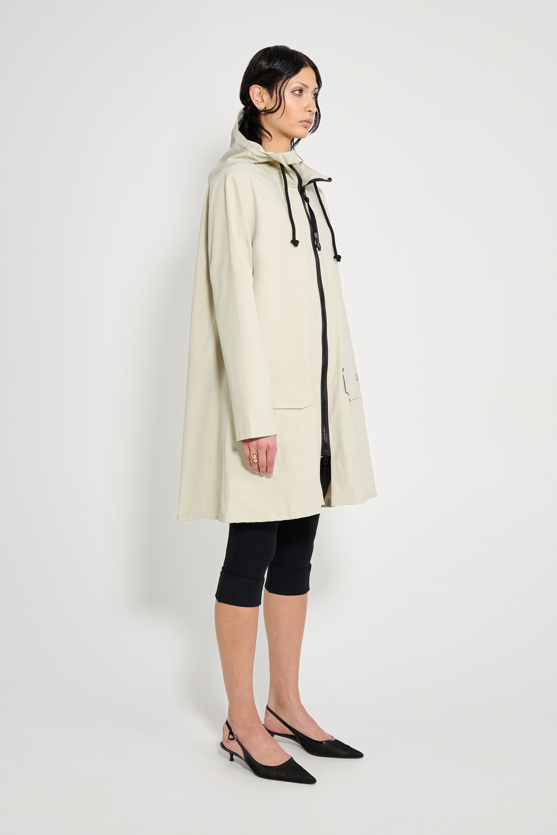 stutterheim mosebacke patch pelican women jackets raincoats