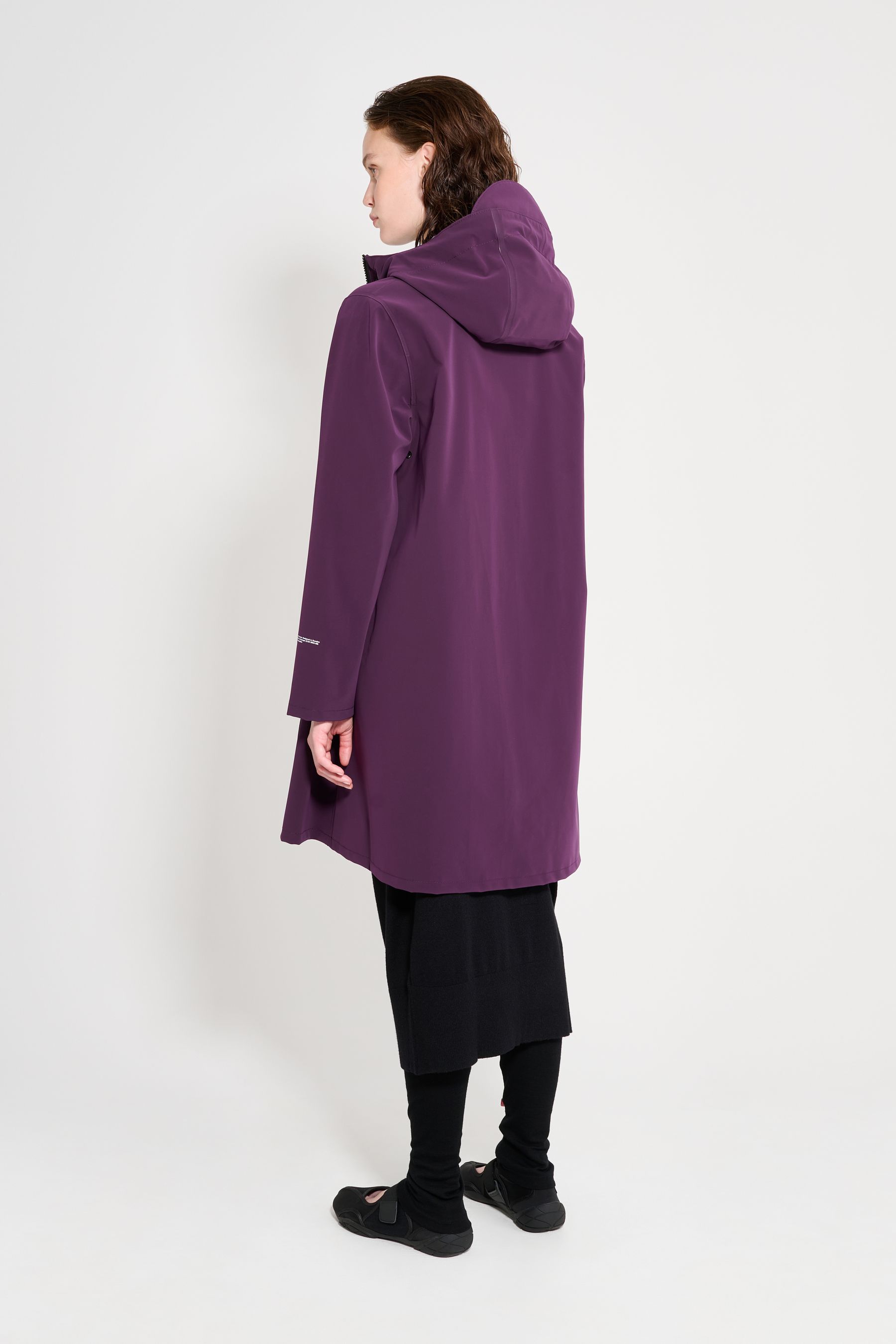 stutterheim mosebacke patch purple haze women jackets raincoats