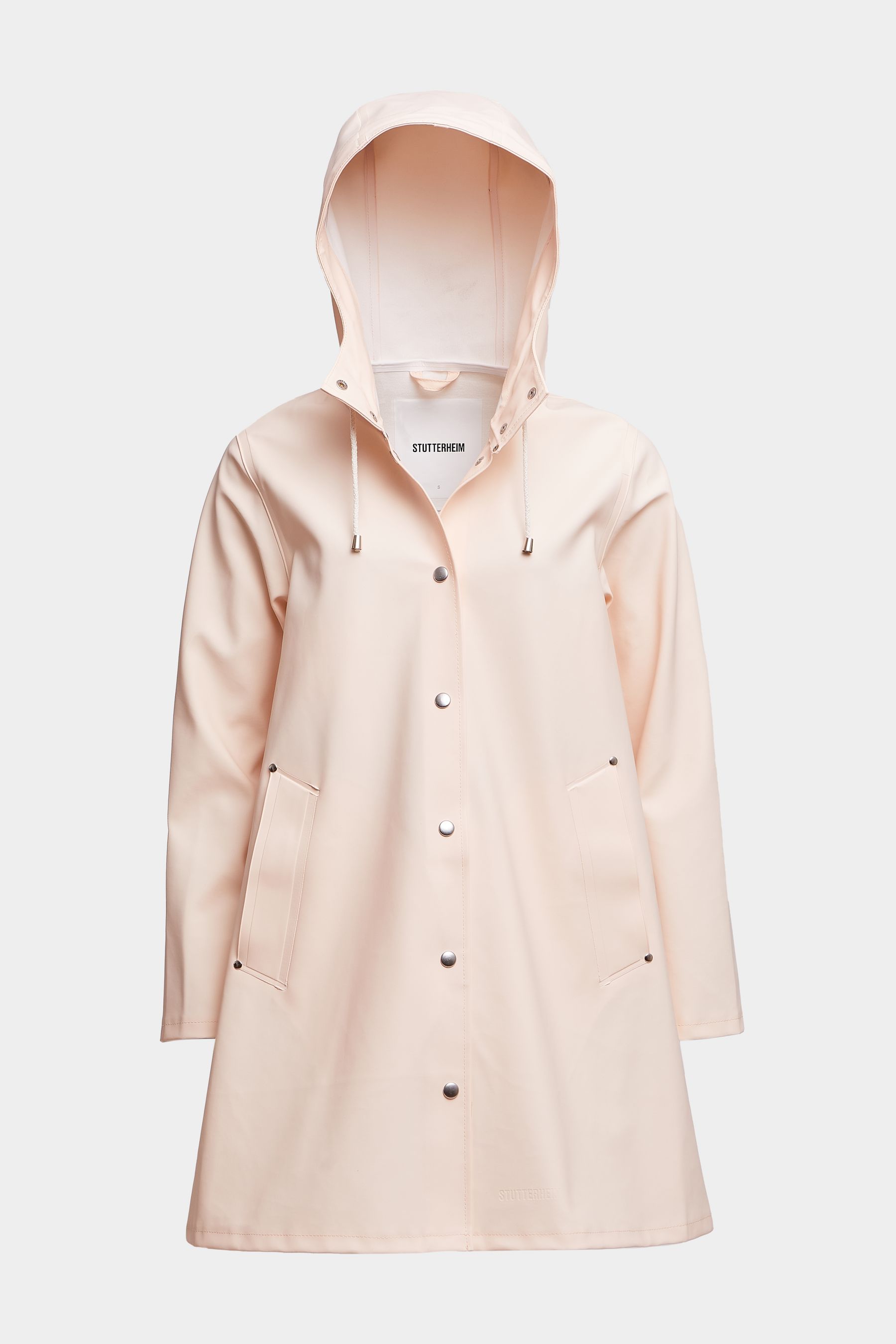 stutterheim mosebacke raincoat peach women jackets raincoats