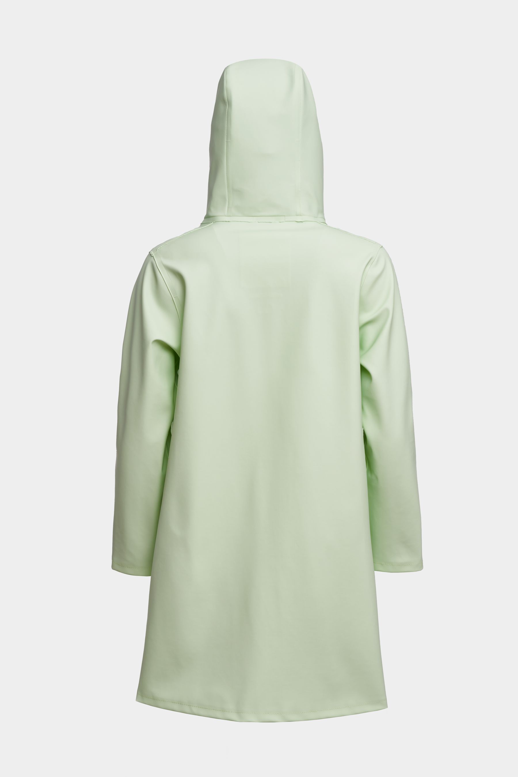 stutterheim mosebacke raincoat seafoam green women jackets raincoats