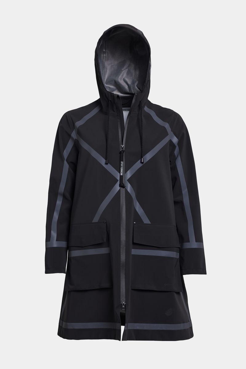 Stutterheim Mosebacke Tape Matte Raincoat