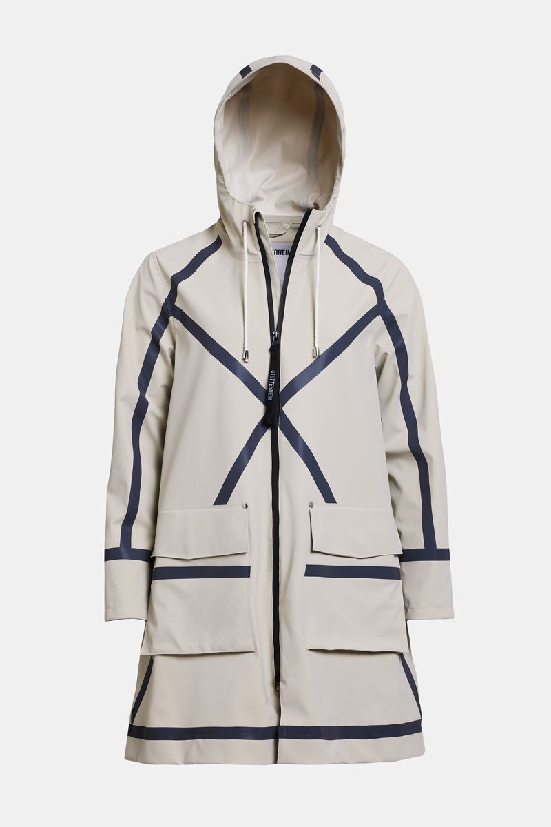 Stutterheim Mosebacke Tape Matte Raincoat