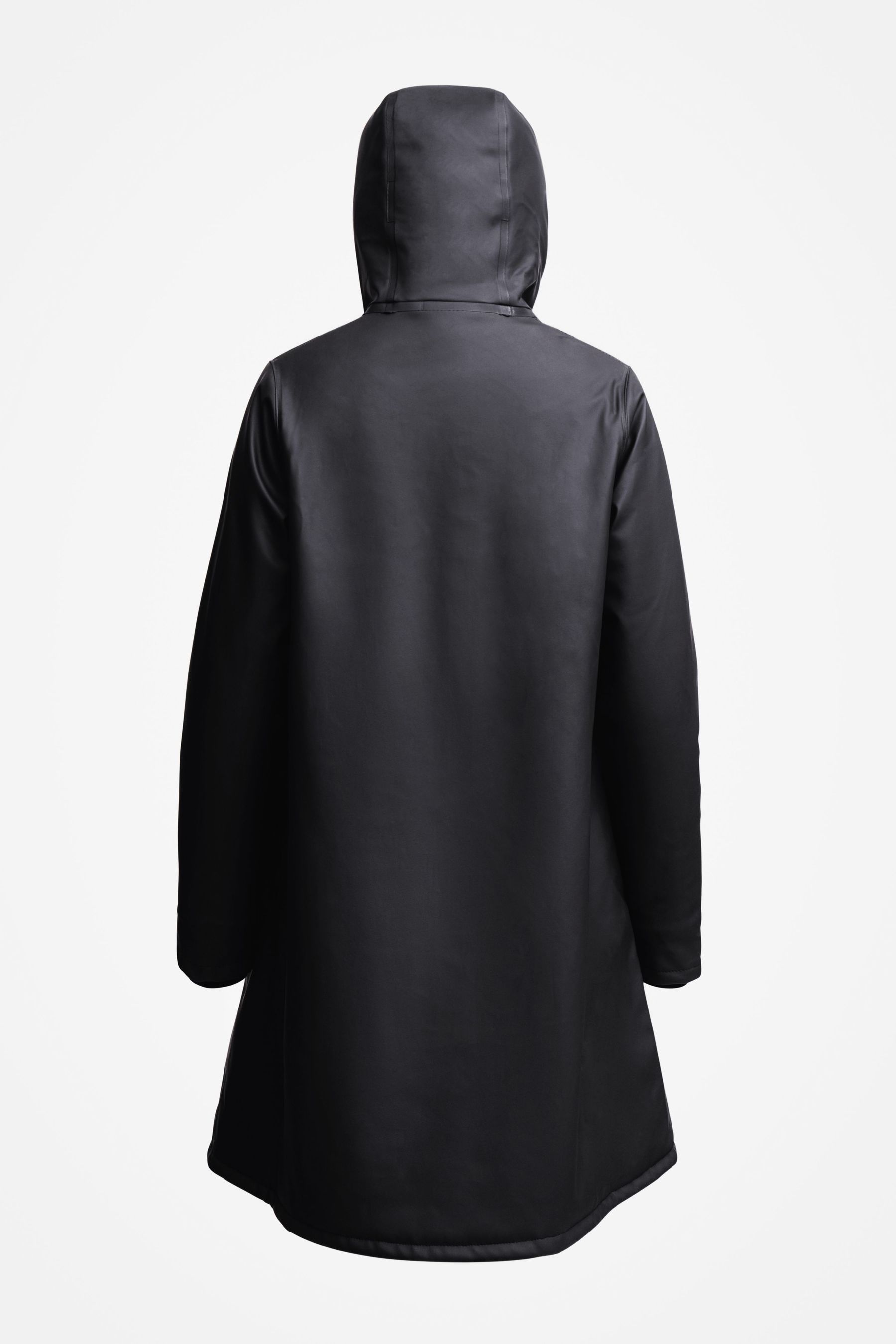stutterheim mosebacke winter jacket black women jackets winter-coats