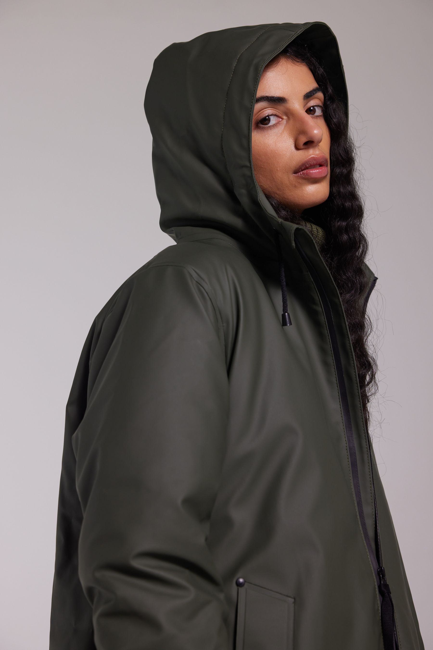 stutterheim mosebacke winter jacket green women jackets winter-coats