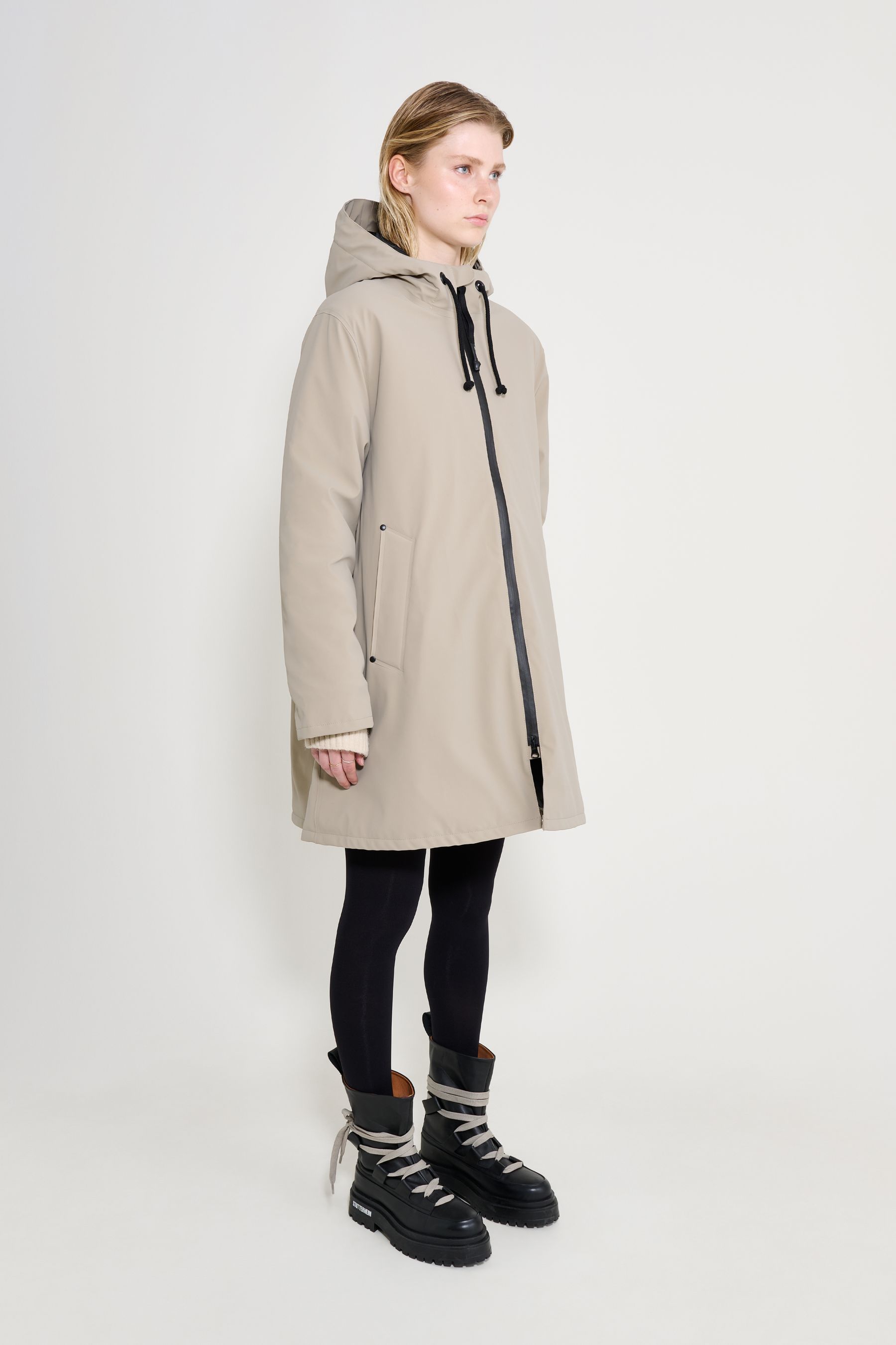 stutterheim mosebacke matte winter coat potato women jackets winter-coats