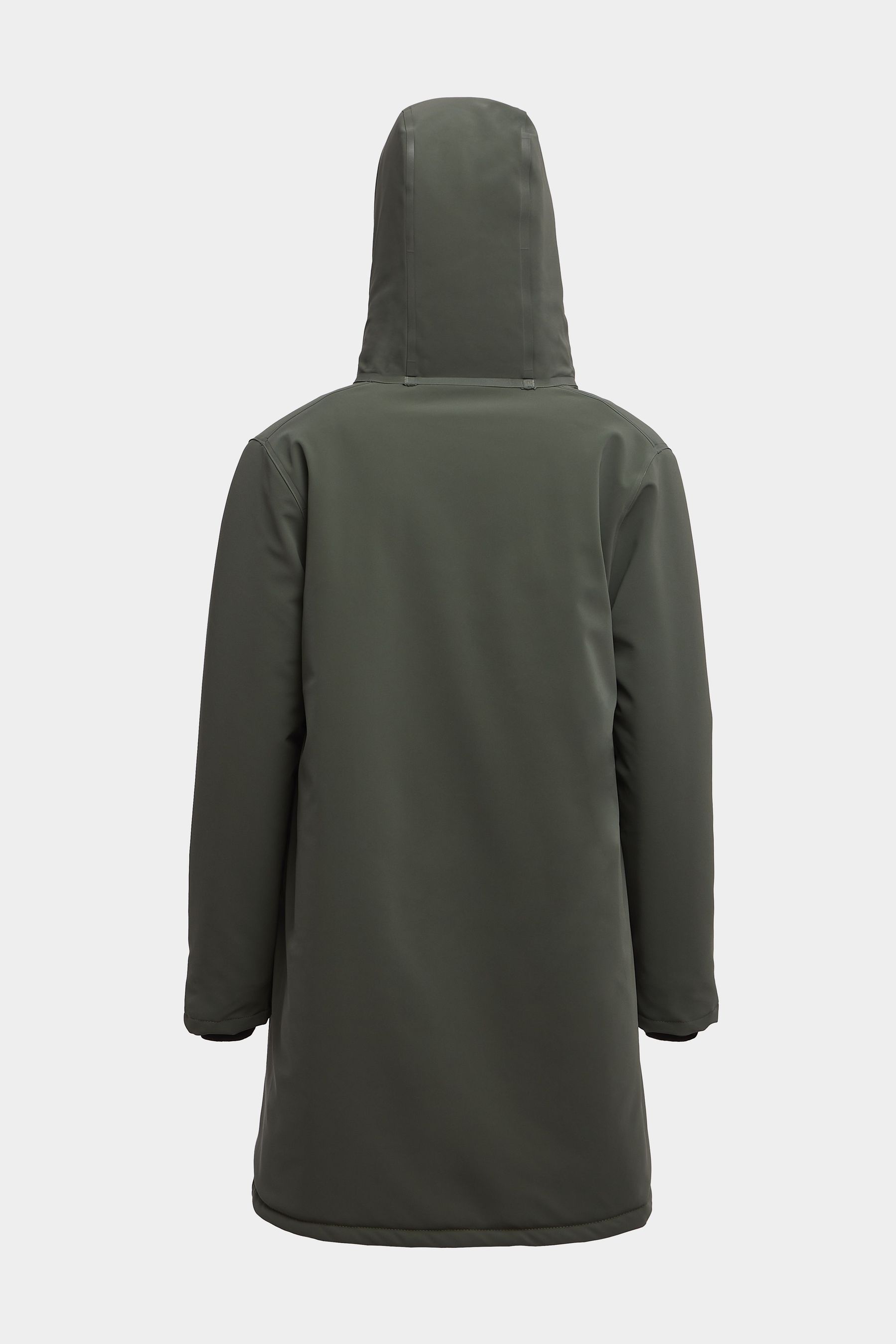 stutterheim mosebacke matte winter jacket dark green women jackets winter-coats