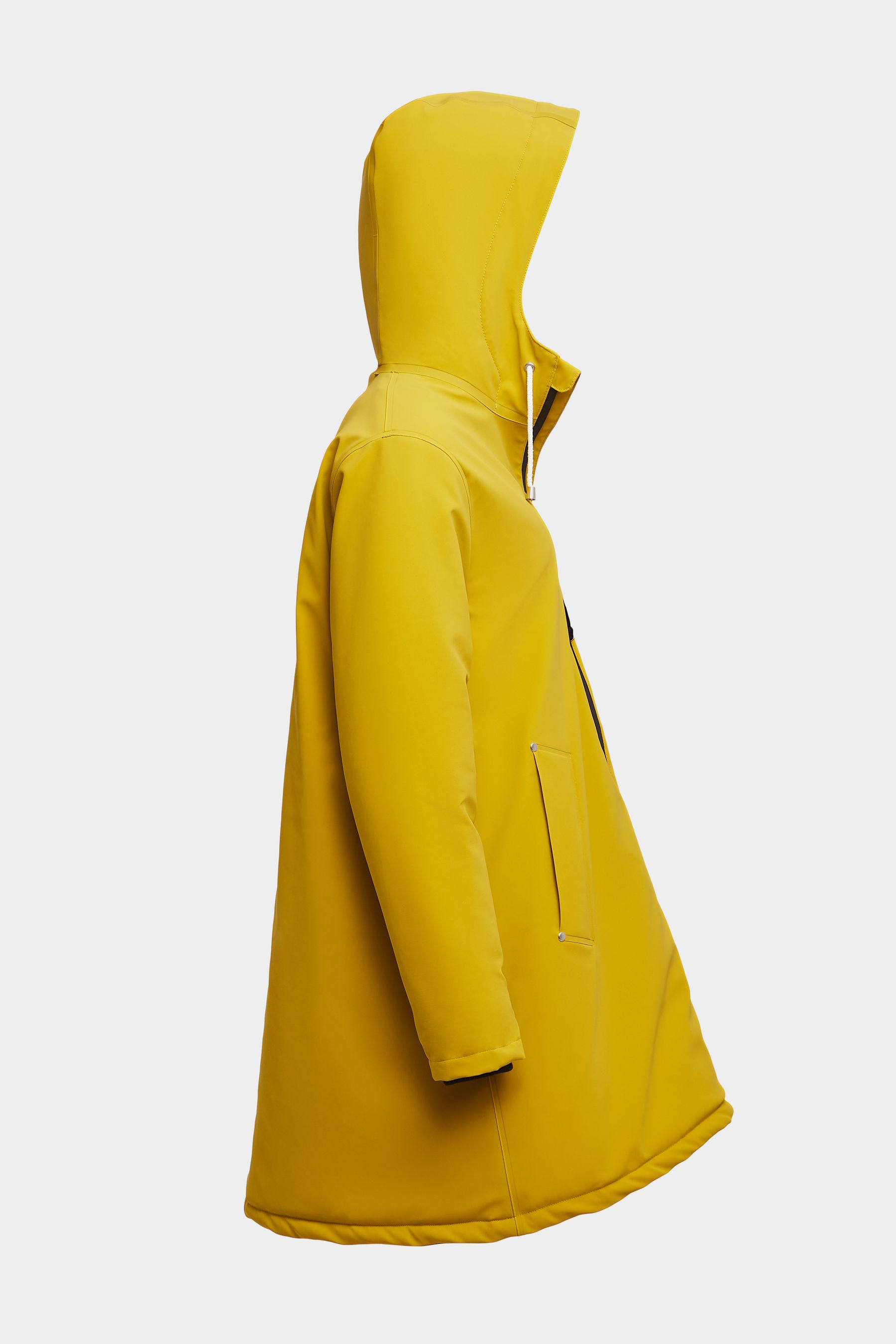 stutterheim mosebacke matte winter jacket gold women jackets winter-coats