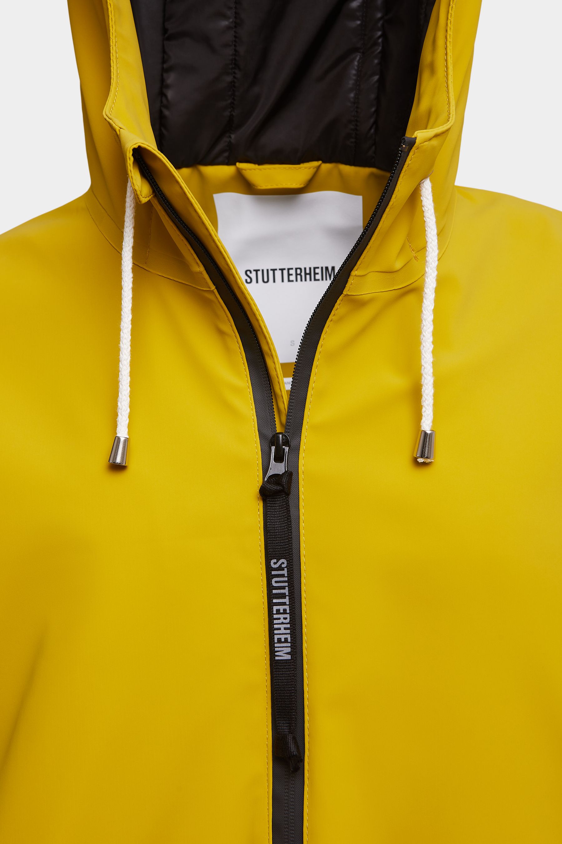 stutterheim mosebacke matte winter jacket gold women jackets winter-coats