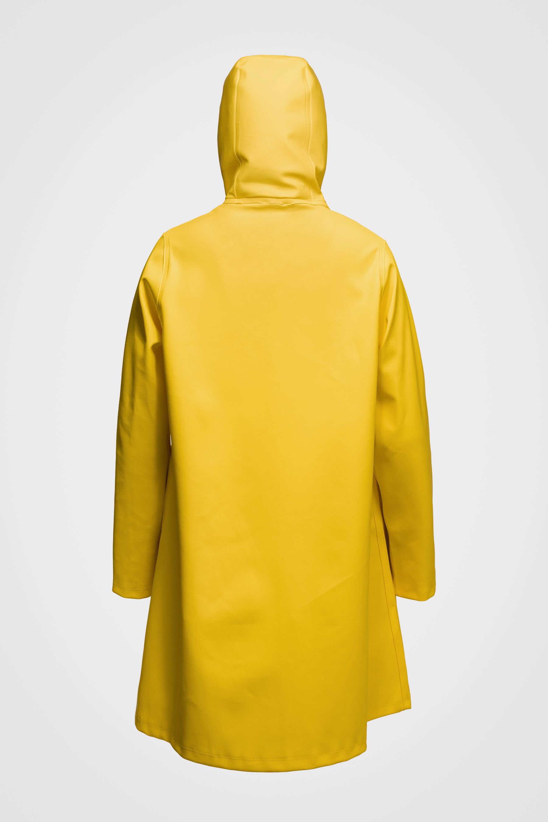 stutterheim mosebacke raincoat yellow women jackets raincoats