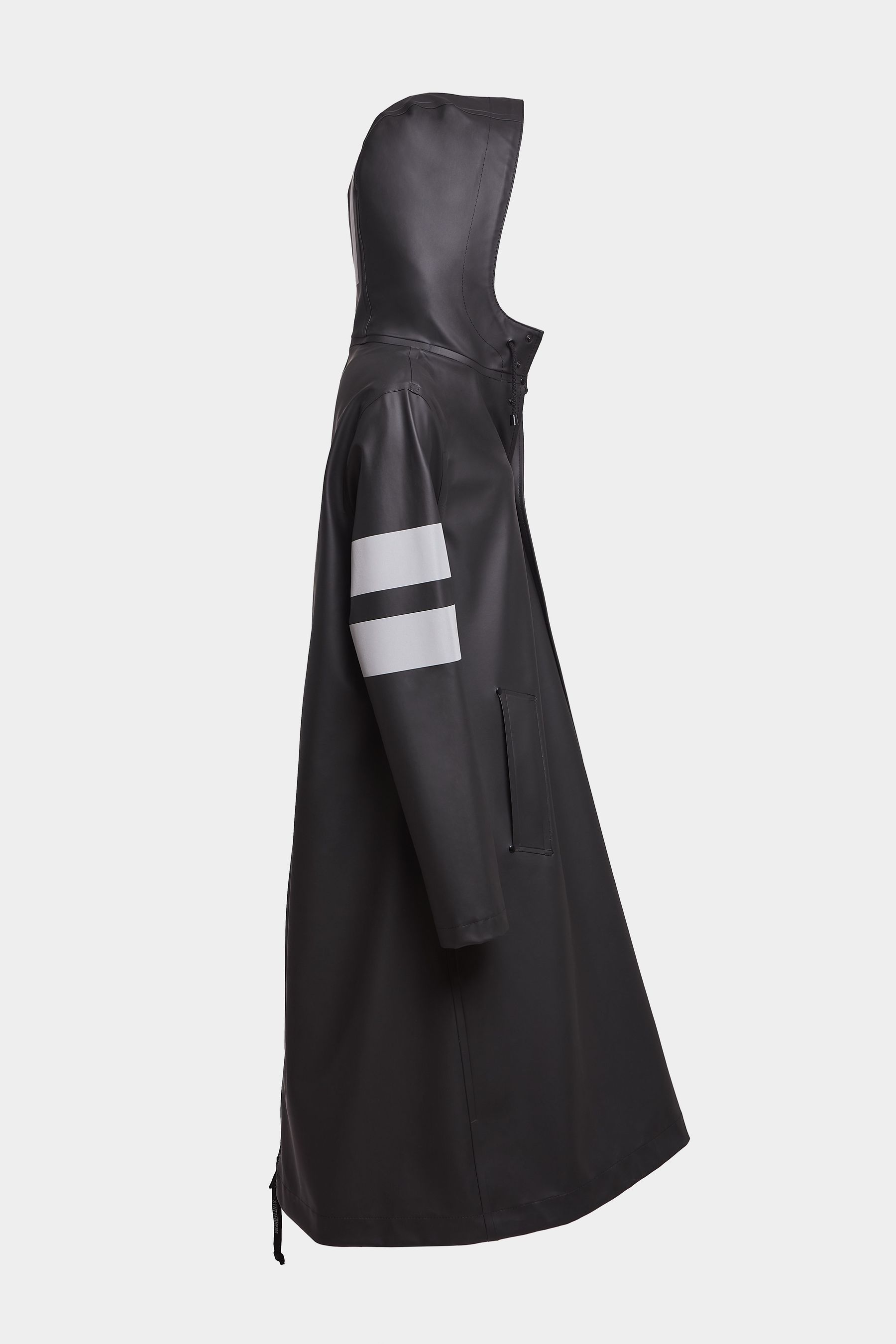 stutterheim norrbro bike raincoat black women jackets raincoats