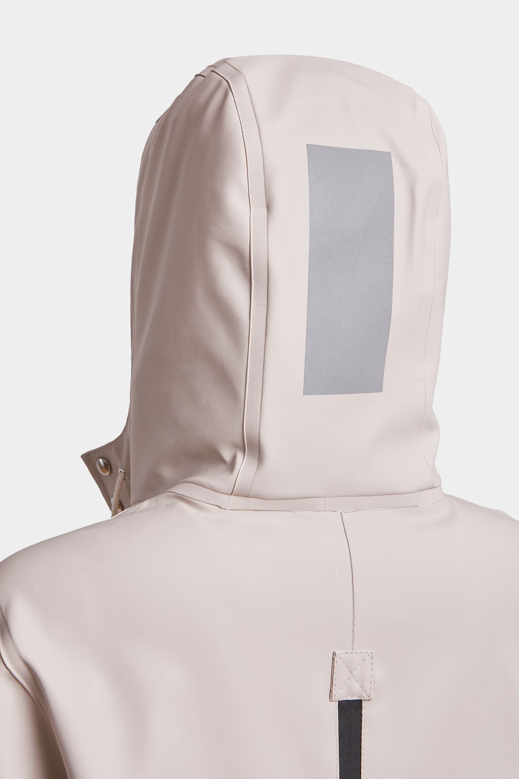 stutterheim norrbro bike raincoat light sand women jackets raincoats