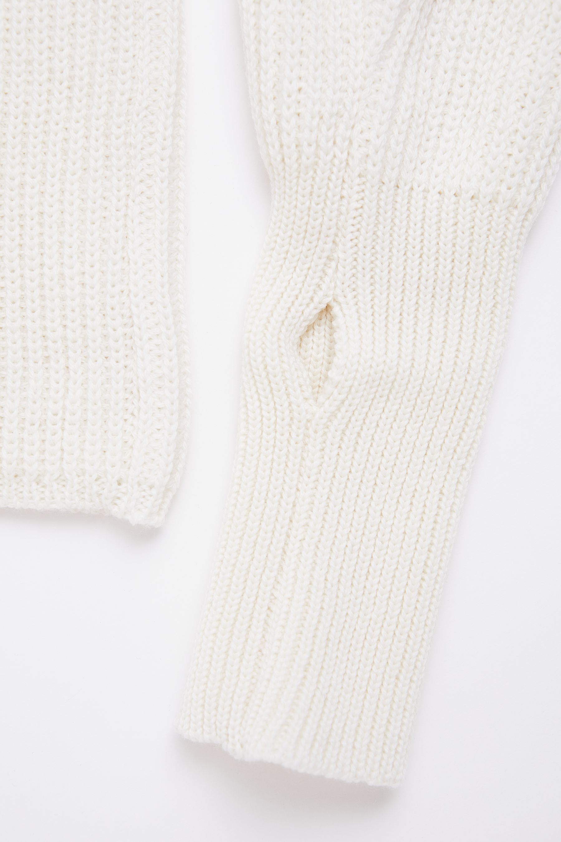 stutterheim original roller sweater off-white women knitwear
