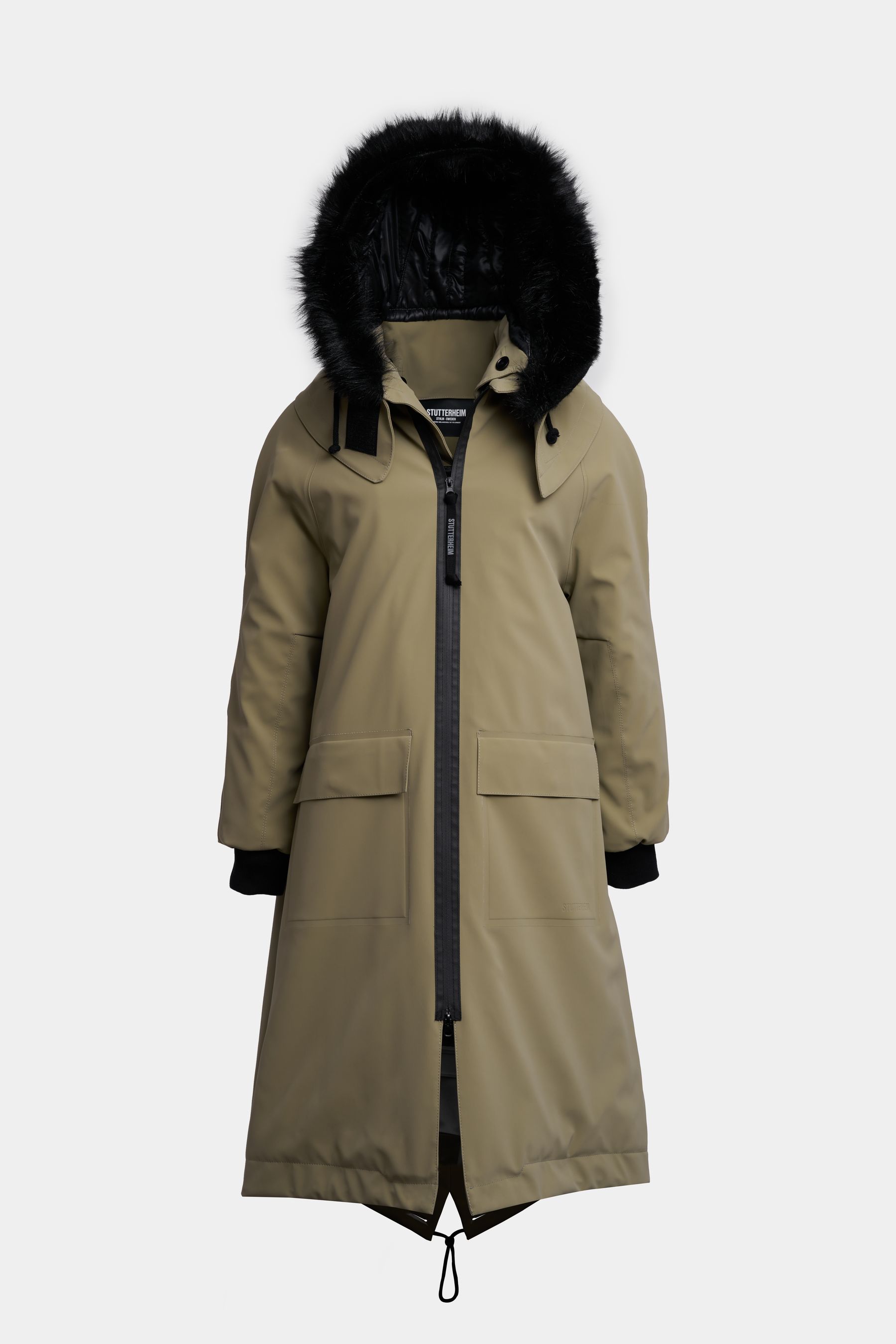 stutterheim pajala parka aloe women jackets winter-coats