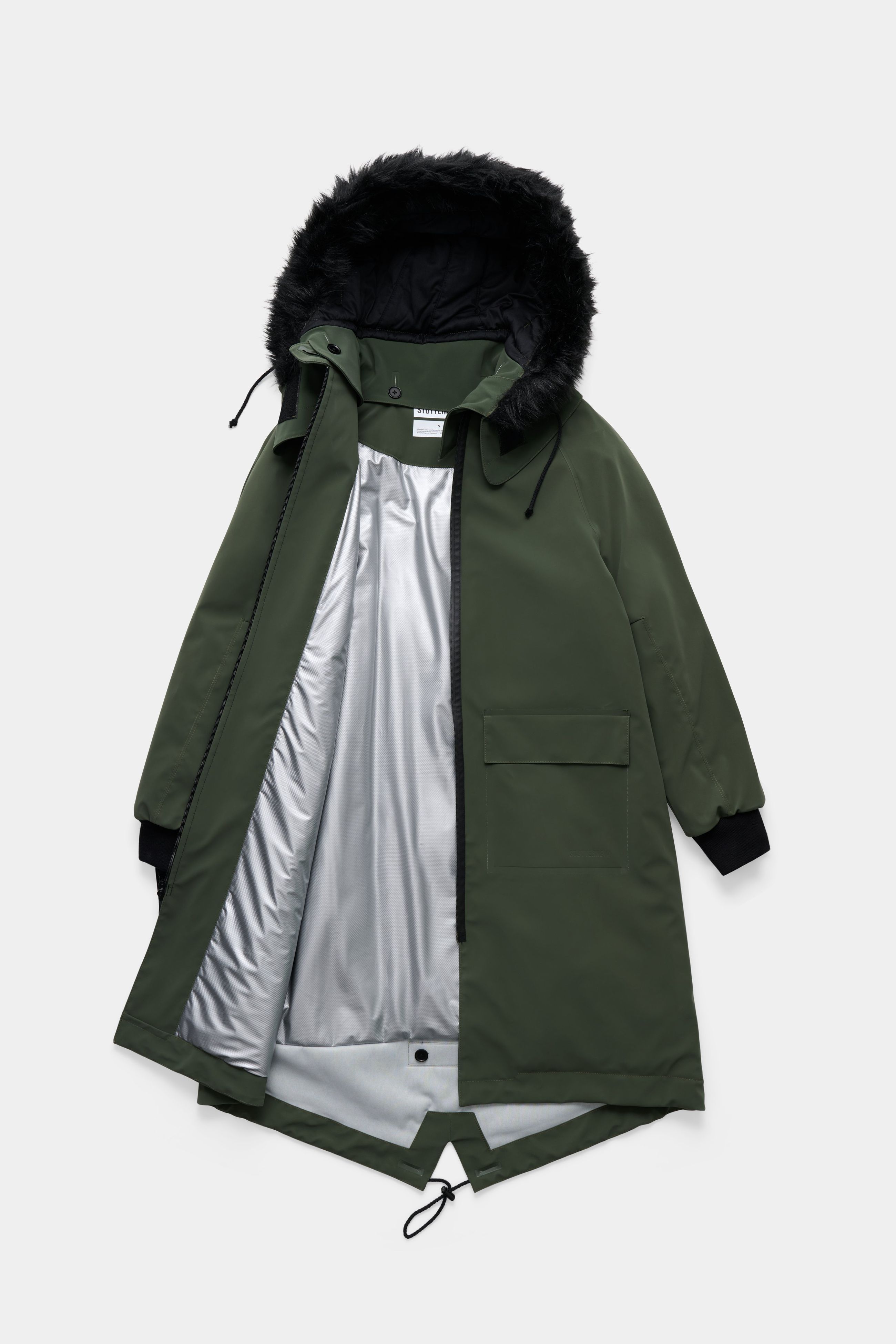 Stutterheim Pajala Parka In Green