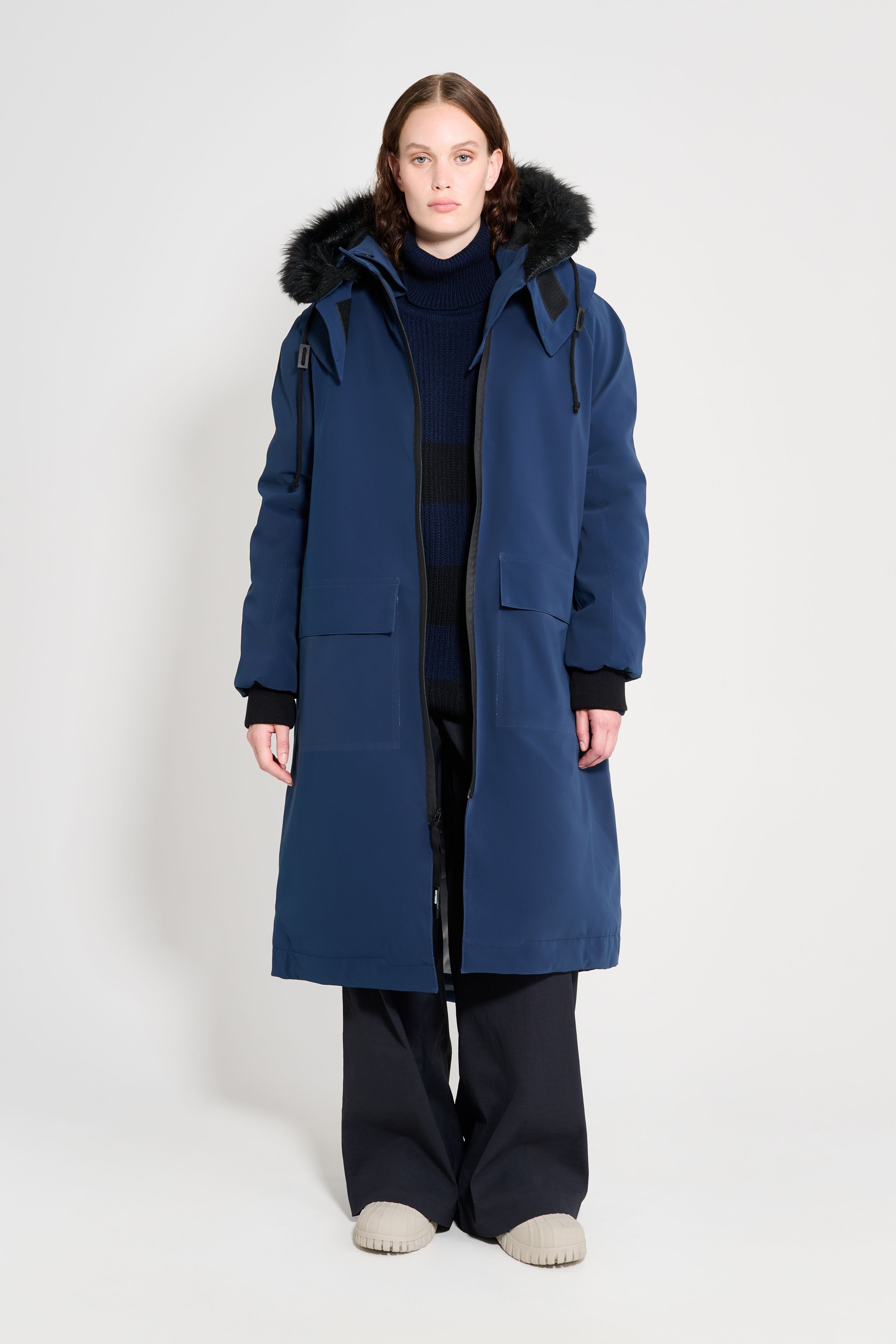 Stutterheim Pajala Parka In Blue