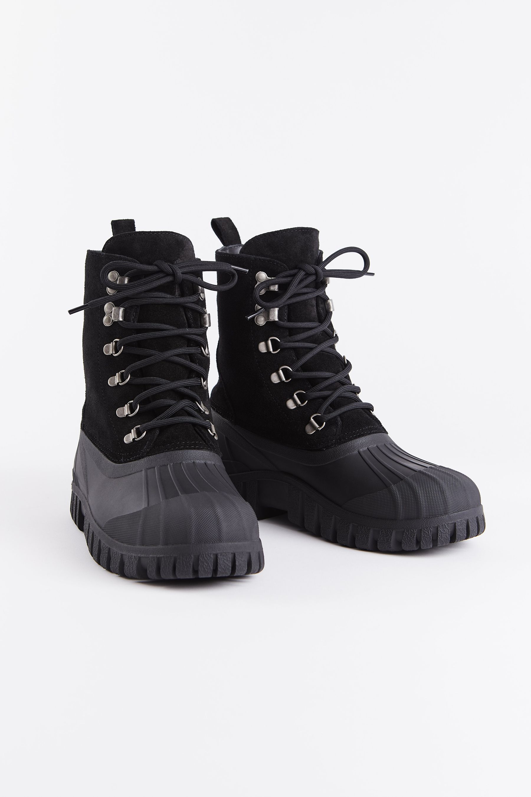 stutterheim patrol boot suede black footwear combat-boots