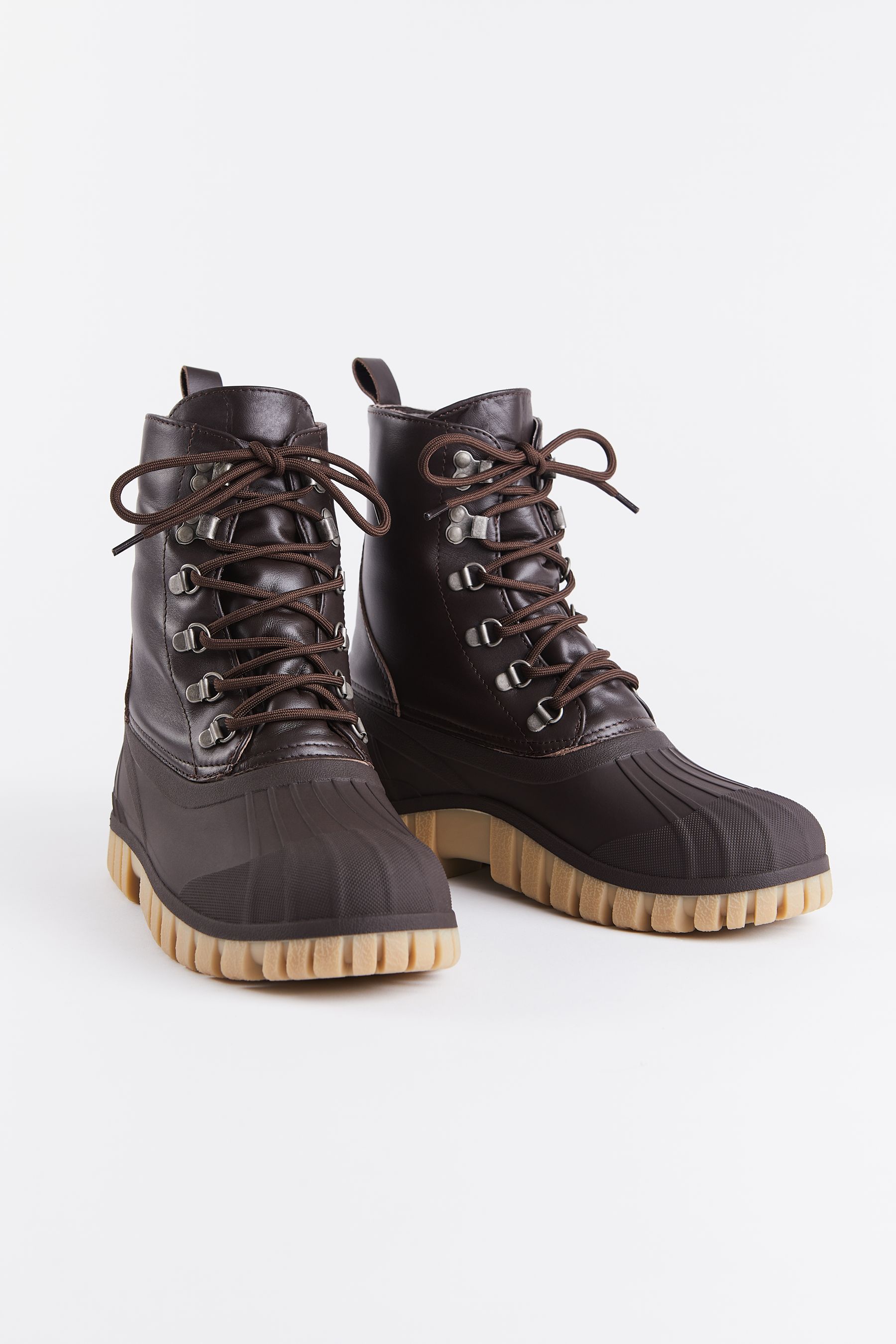 stutterheim patrol boot leather coffee footwear combat-boots