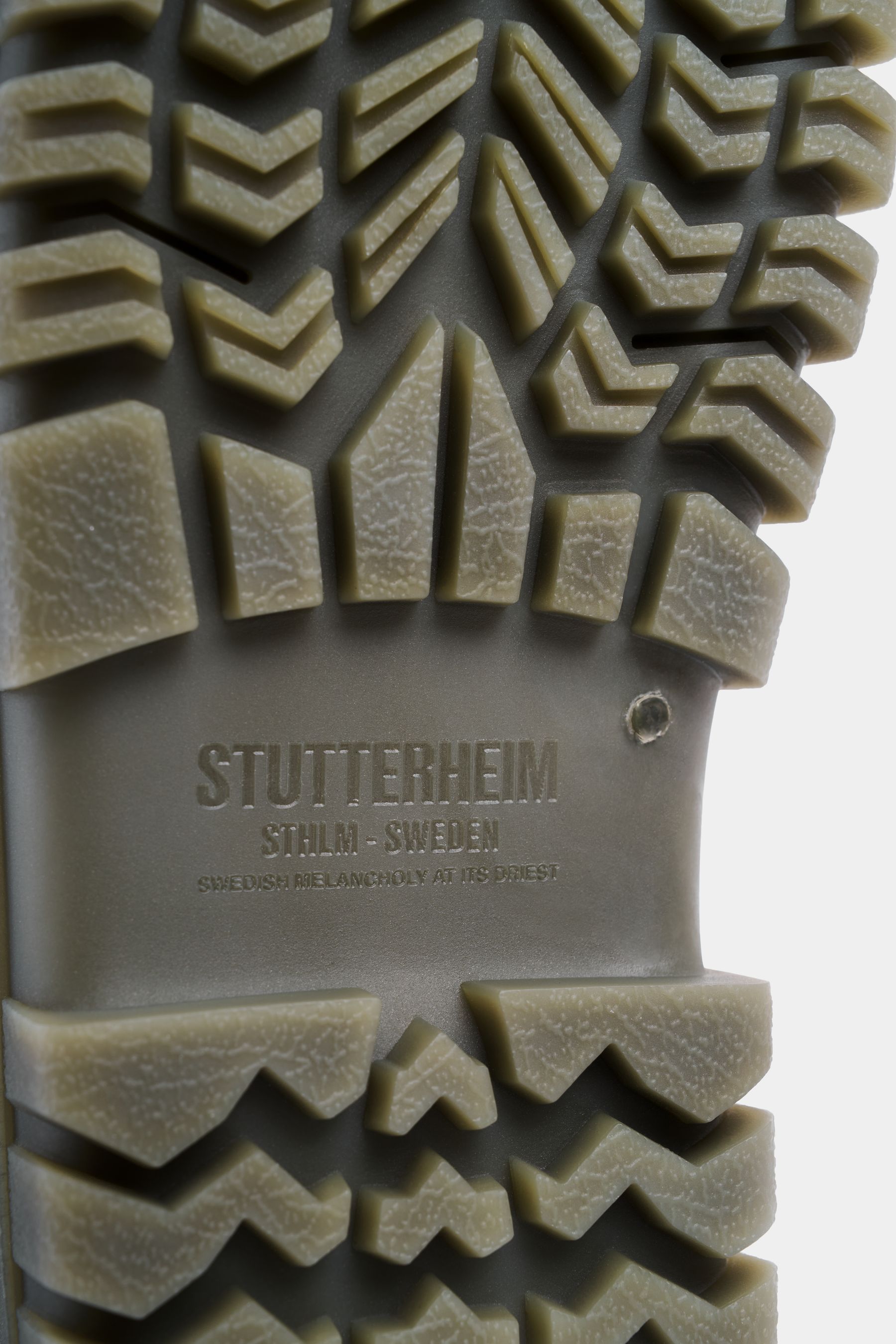 stutterheim patrol boot leather green footwear leather-boots