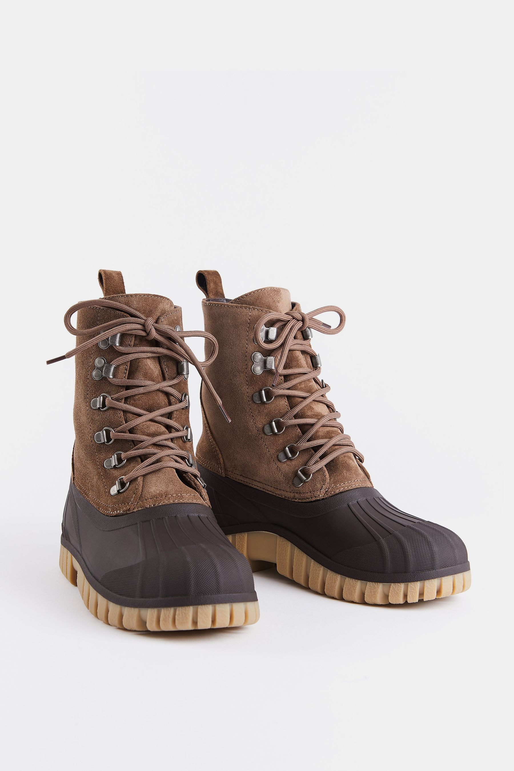 stutterheim patrol boot suede tobacco footwear combat-boots