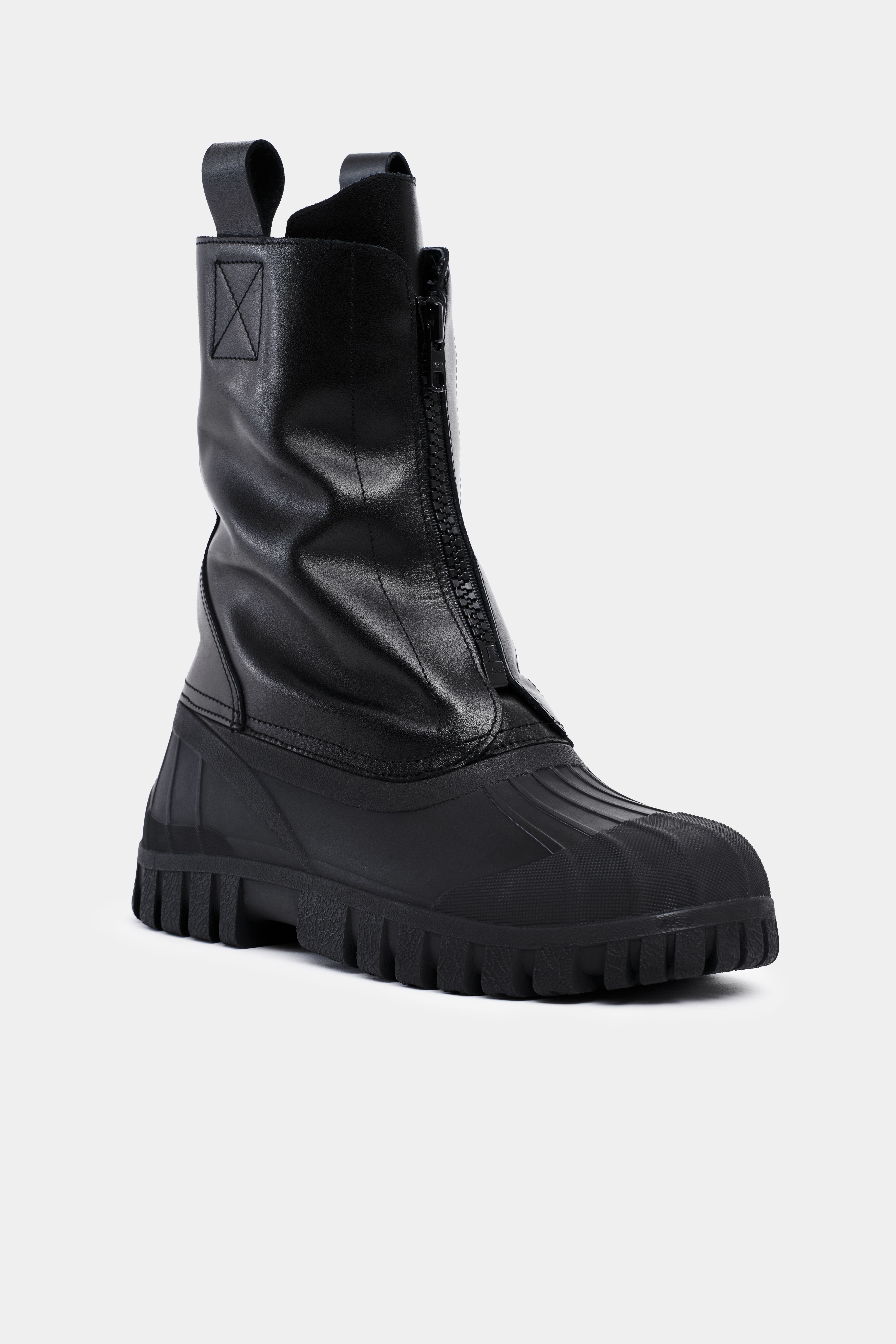 Patrol Zip Boot Leather Black | STUTTERHEIM ES
