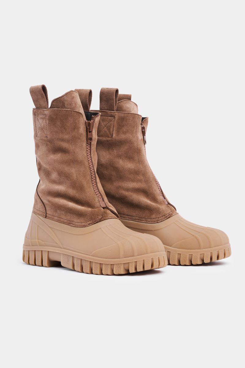 Stutterheim Patrol Zip Boot Suede