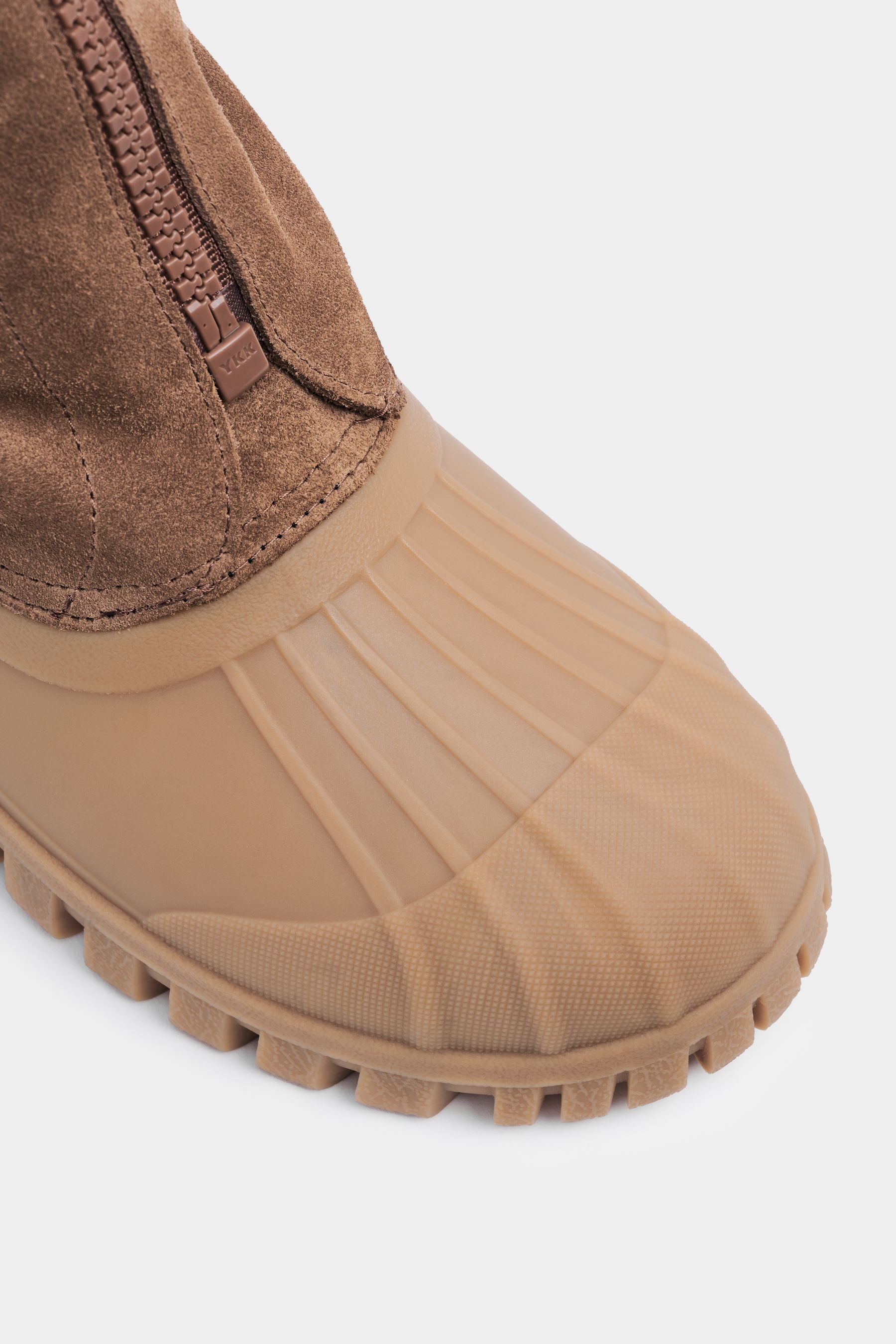 stutterheim patrol zip boot suede tobacco/fudge footwear suede-boots