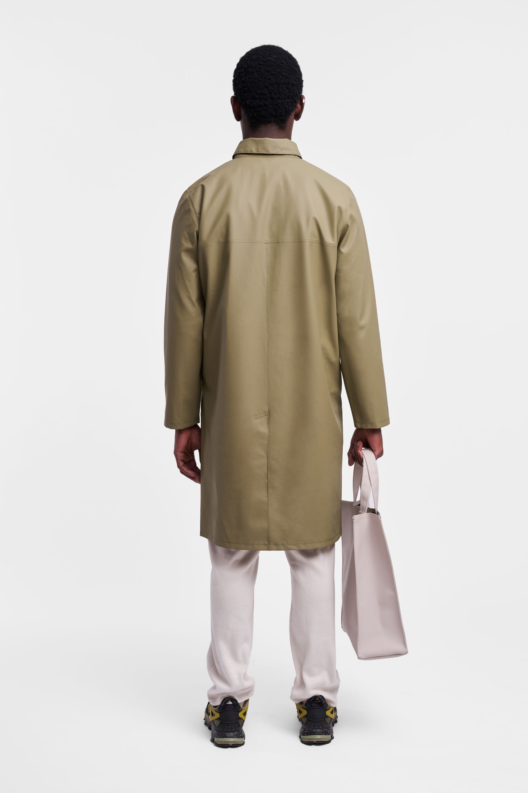stutterheim portabello lightweight parka aloe men jackets parkas