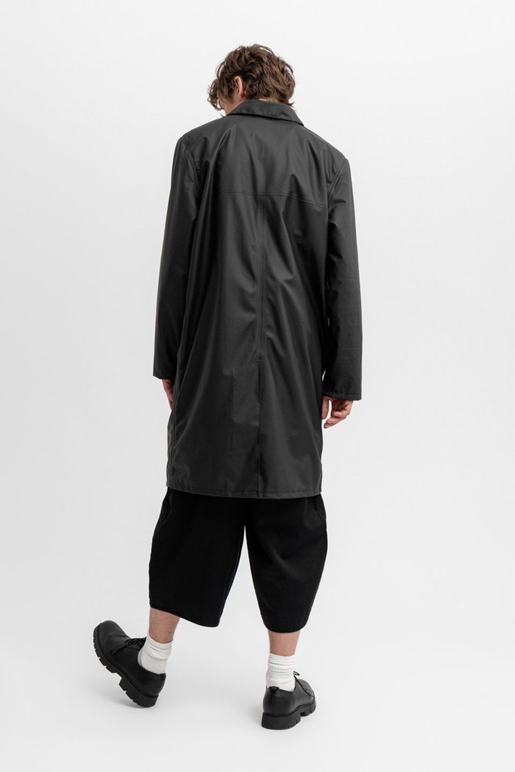 stutterheim portabello lightweight parka black men jackets parkas