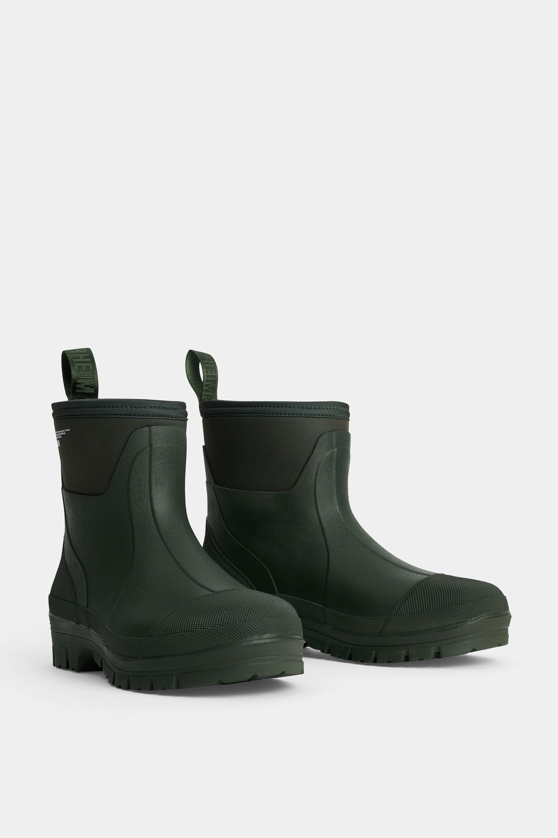 stutterheim puddle walker green footwear chelsea-boots