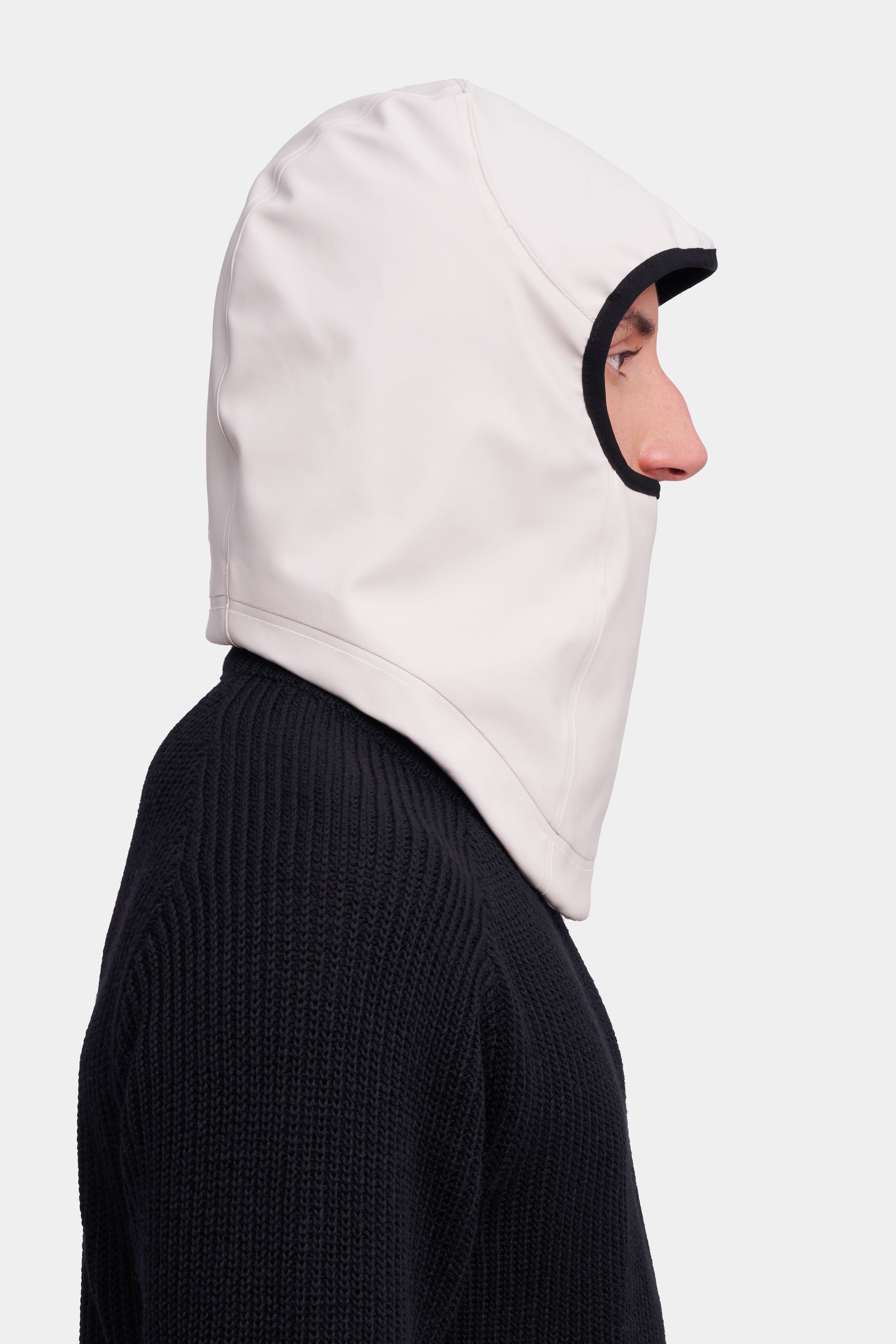 stutterheim rain balaclava light sand accessories hats-and-scarves