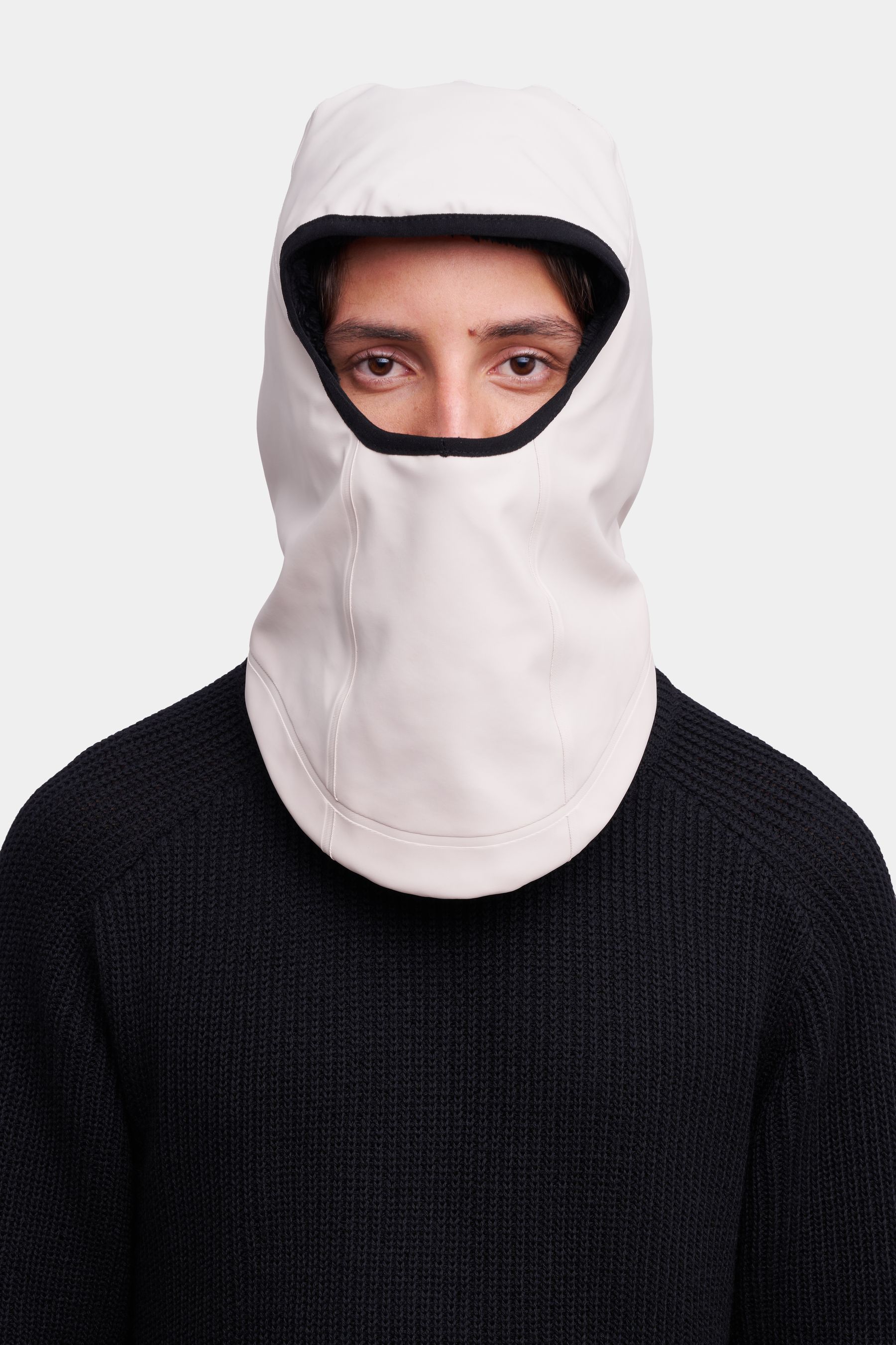 stutterheim rain balaclava light sand accessories hats-and-scarves