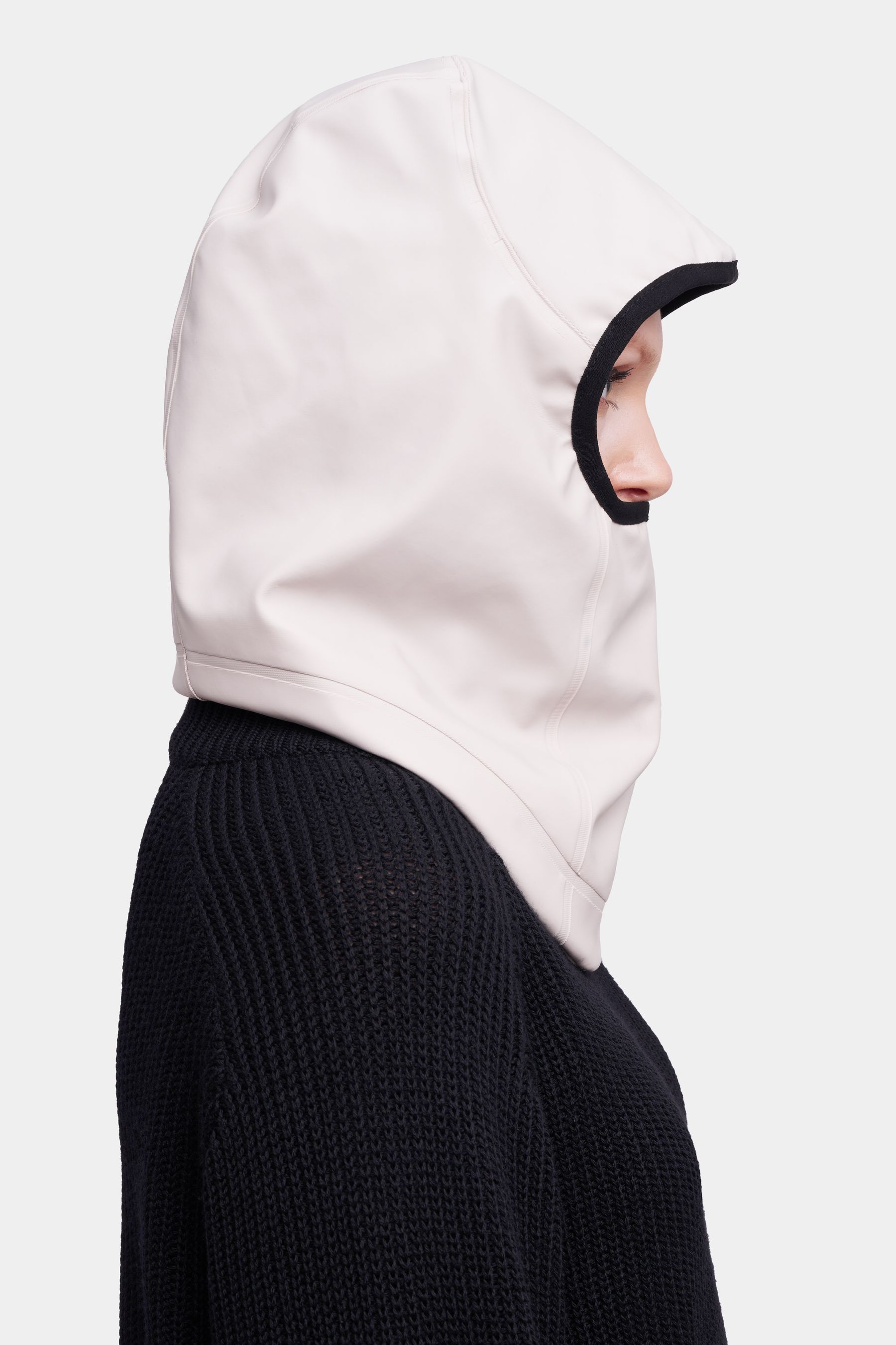 stutterheim rain balaclava light sand accessories hats-and-scarves