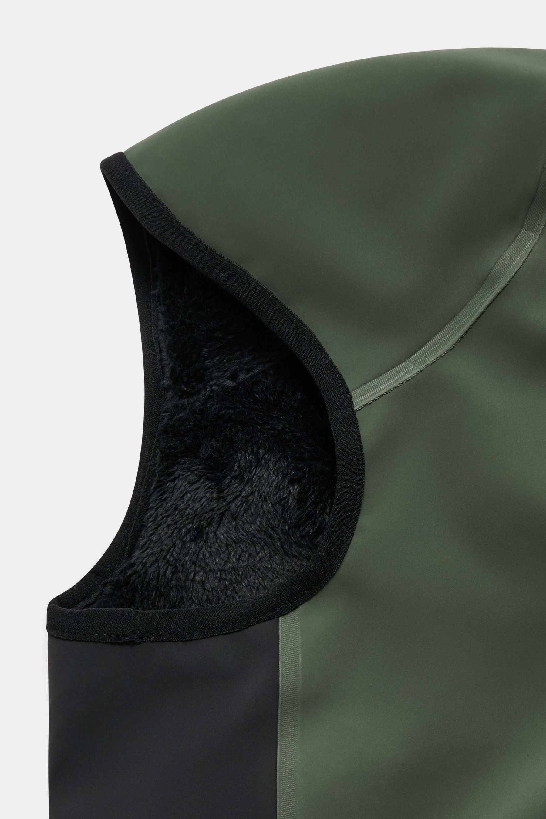 stutterheim rain balaclava matte green/black accessories hats-and-scarves