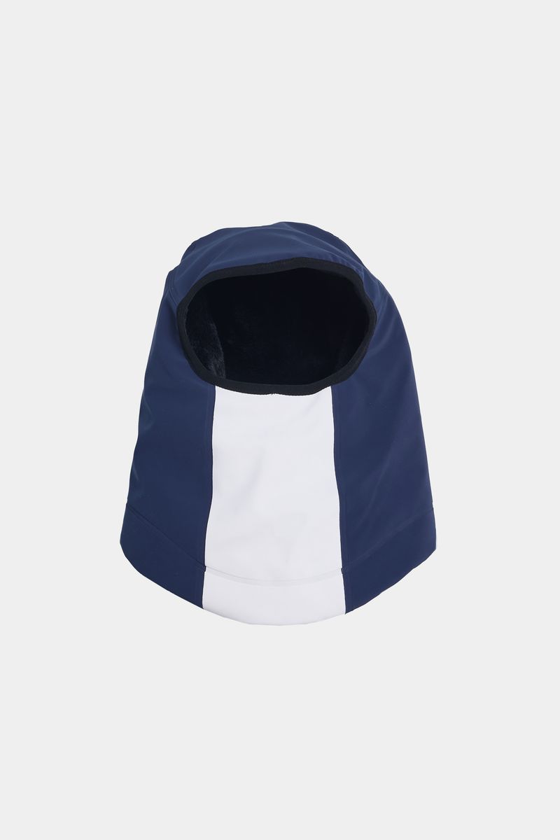 Stutterheim Rain Balaclava Matte Navy/white