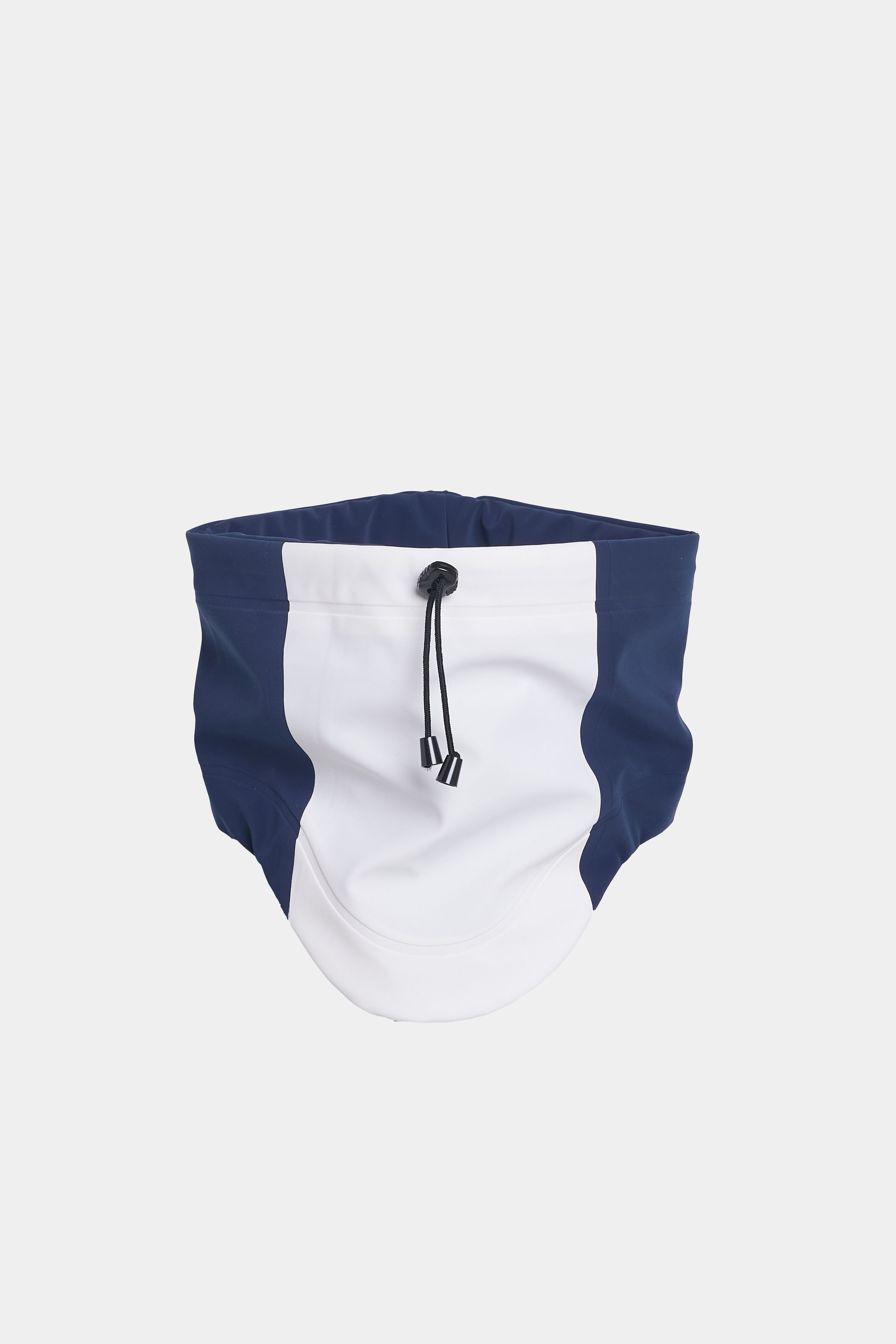 stutterheim rain collar matte navy/green accessories hats-and-scarves scarves