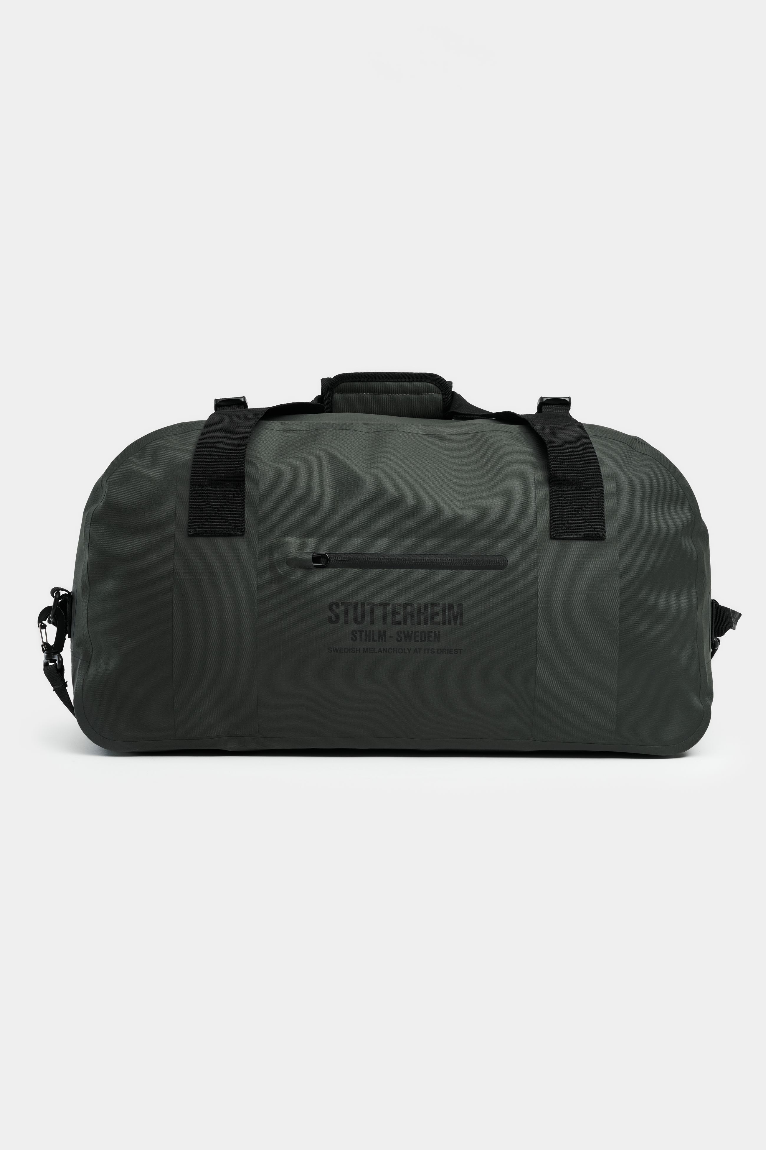 stutterheim rain duffel bag 50l green accessories bags travel-bags