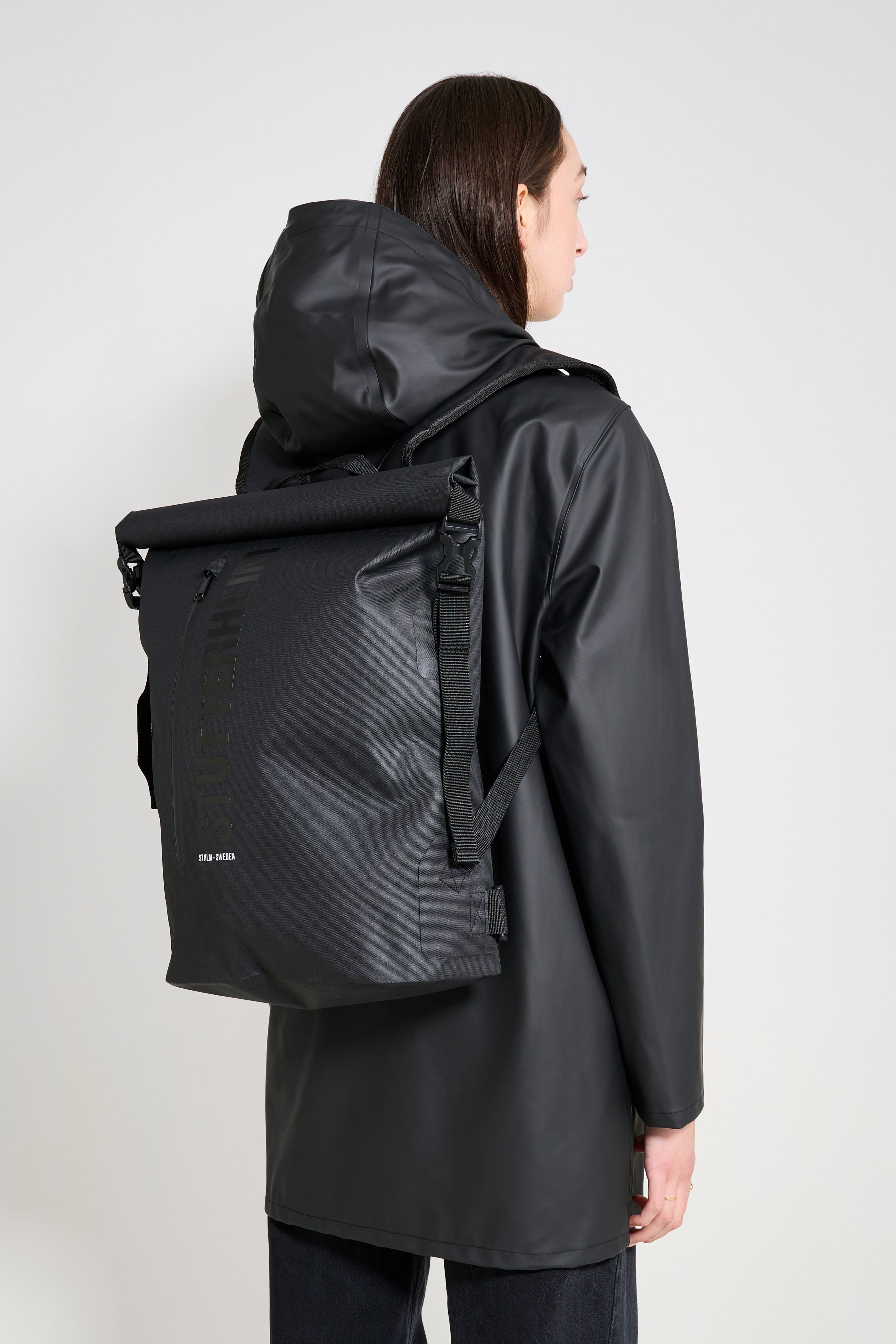 Stutterheim Rain Rolltop 25L Backpack