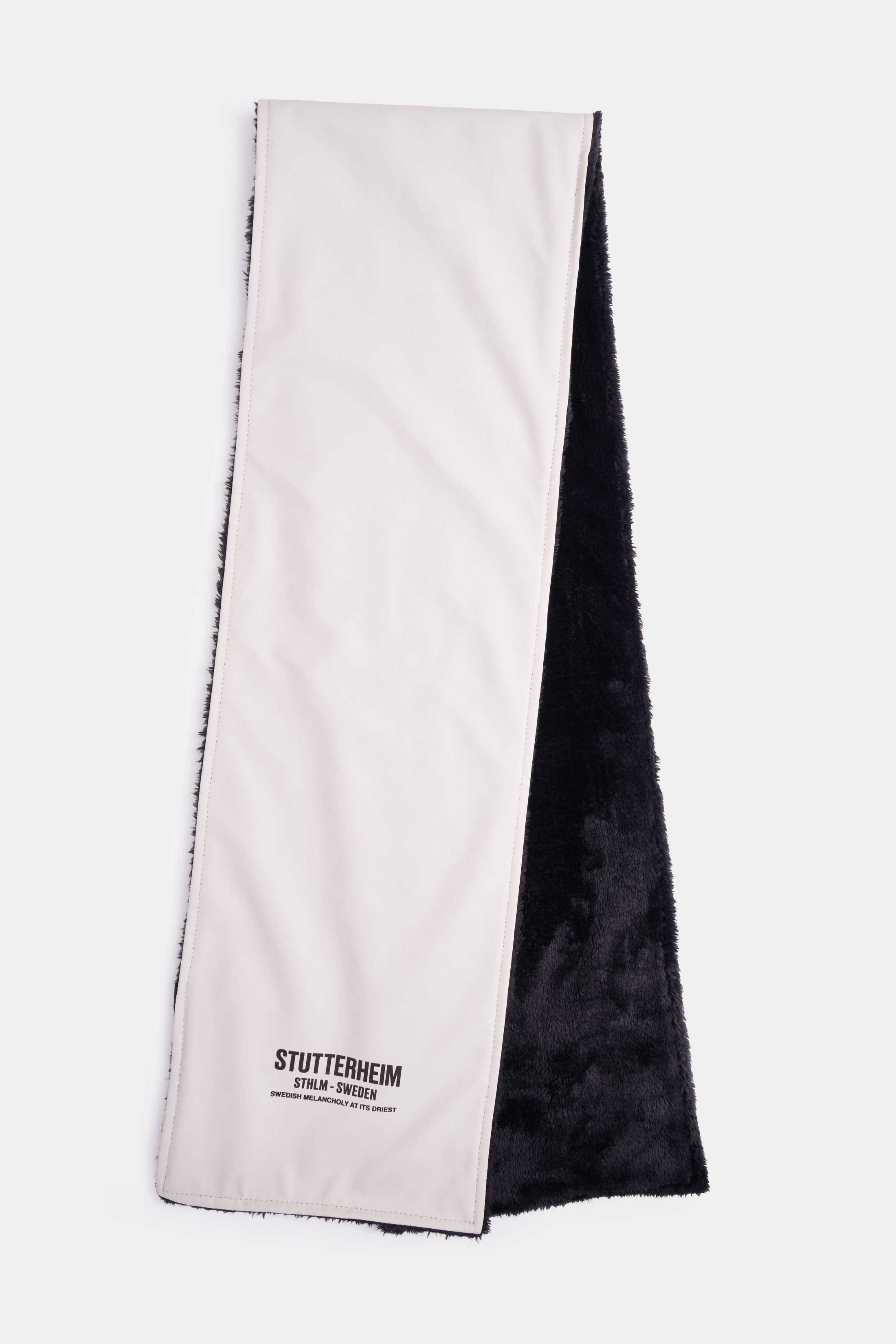 stutterheim rain scarf light sand accessories hats-and-scarves scarves