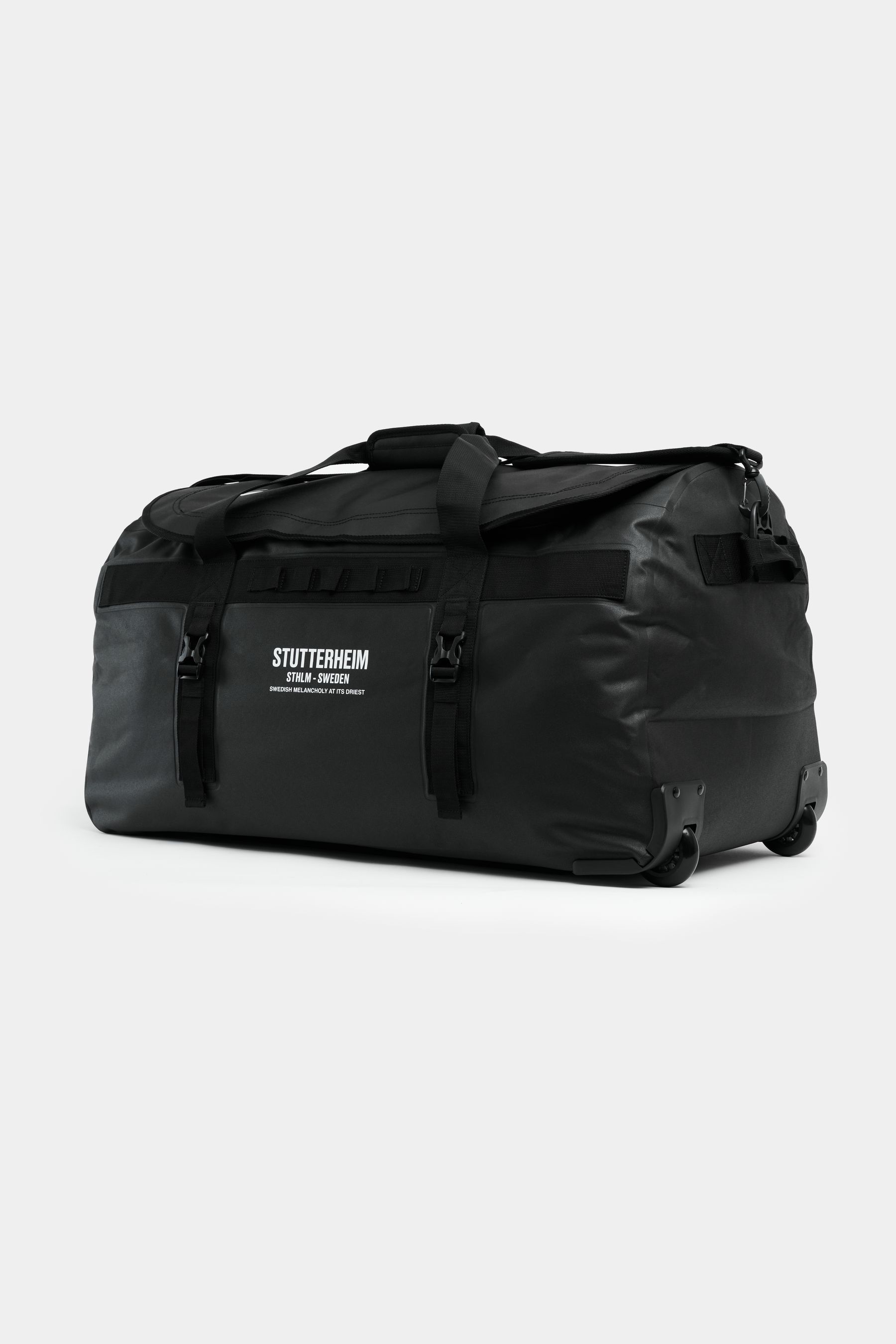 stutterheim rain trolley 115l black accessories bags travel-bags