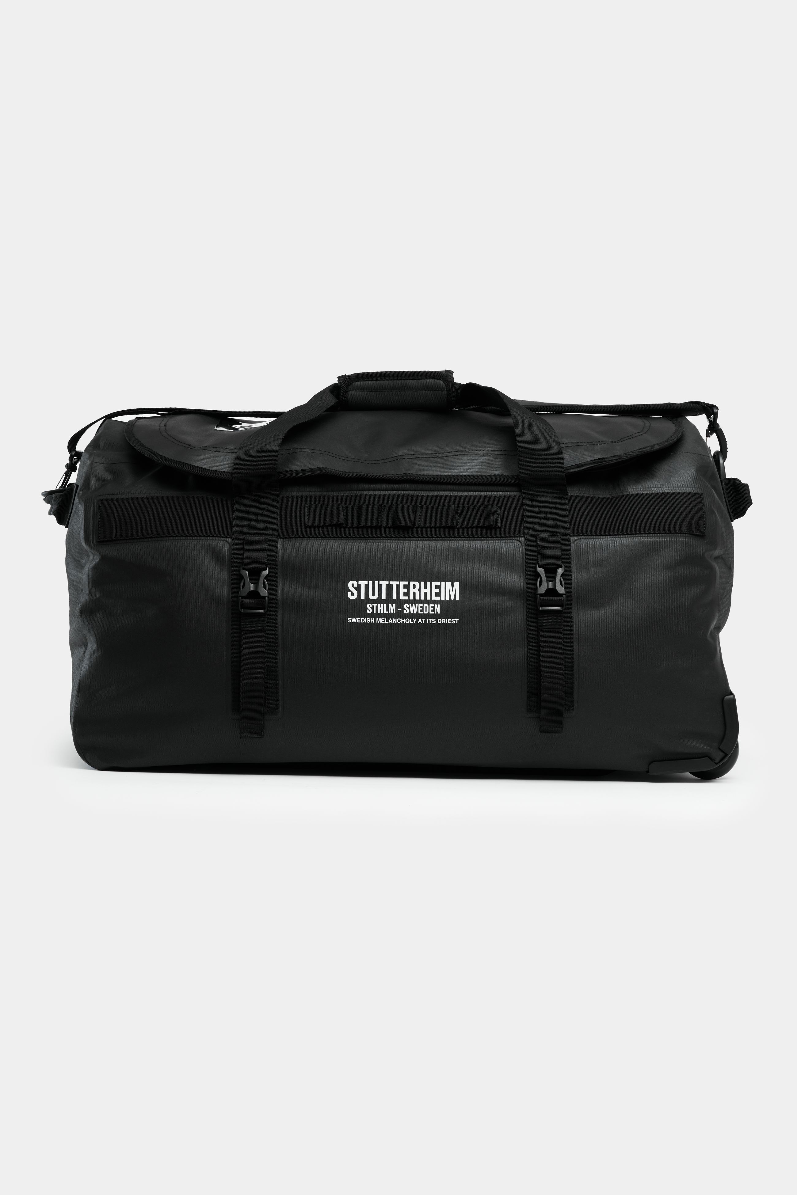 stutterheim rain trolley 115l black accessories bags travel-bags