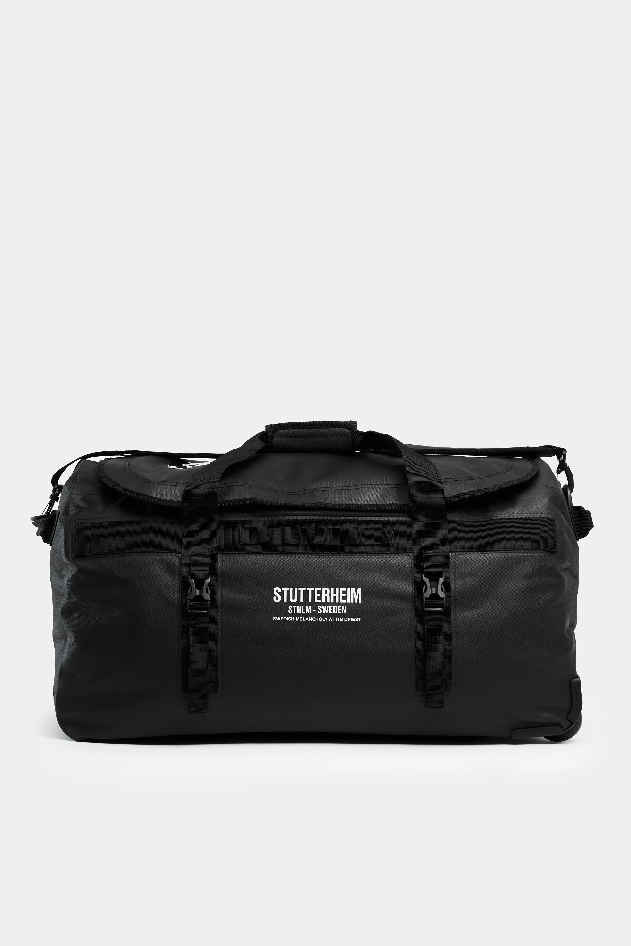 stutterheim rain trolley 115l black accessories bags travel-bags