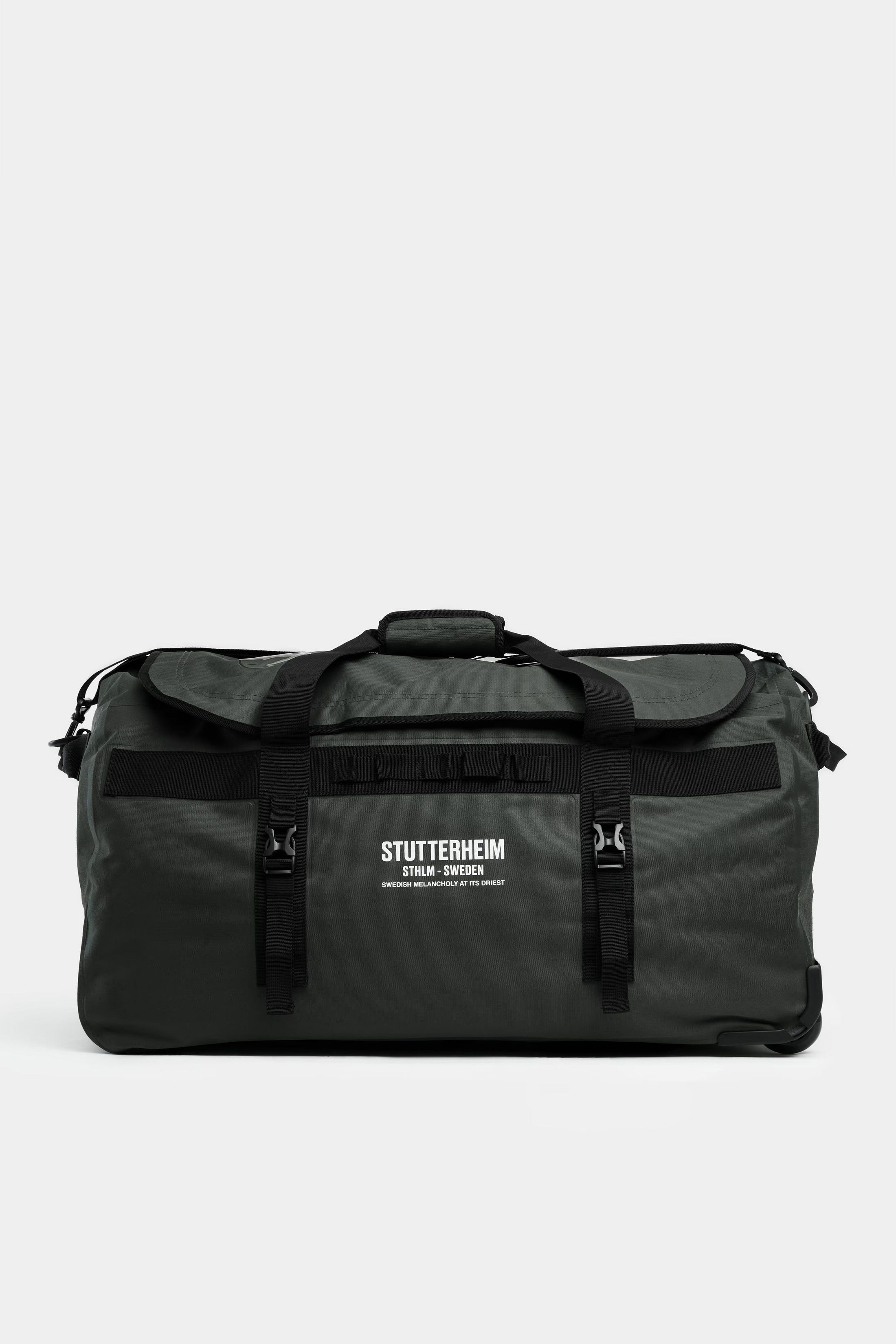 stutterheim rain trolley 115l green accessories bags travel-bags