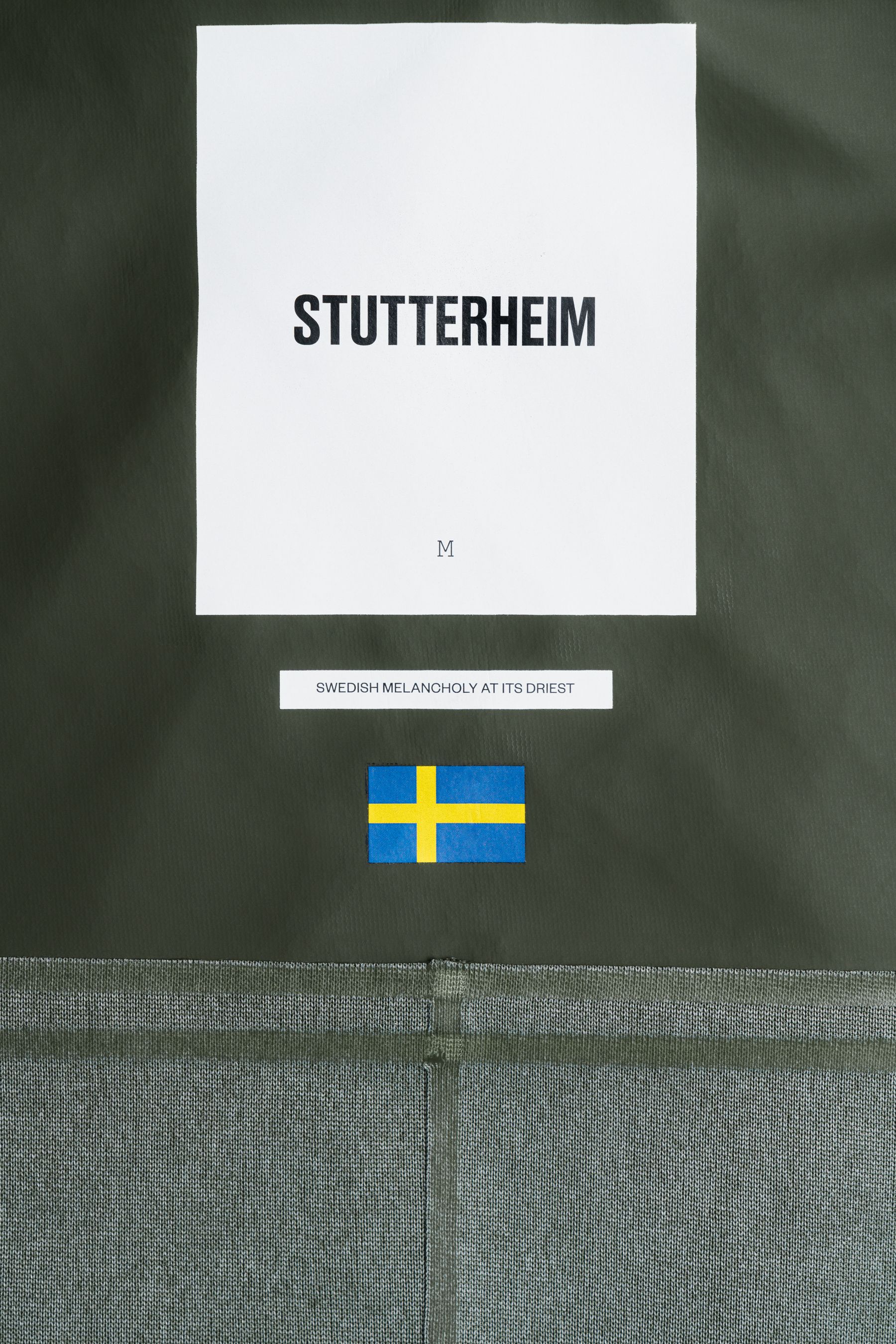 stutterheim ringen overshirt green men jackets overshirts