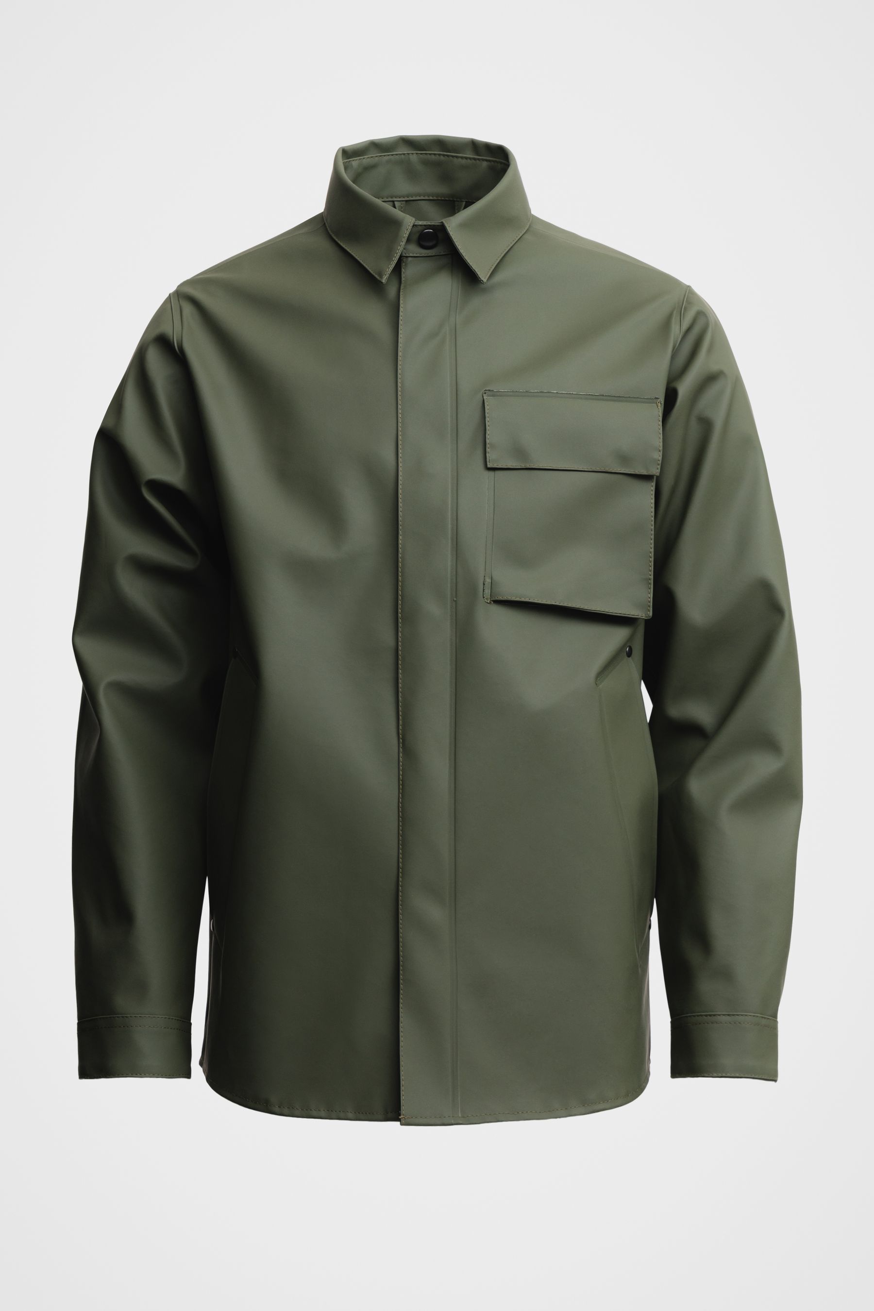 stutterheim ringen overshirt green men jackets overshirts