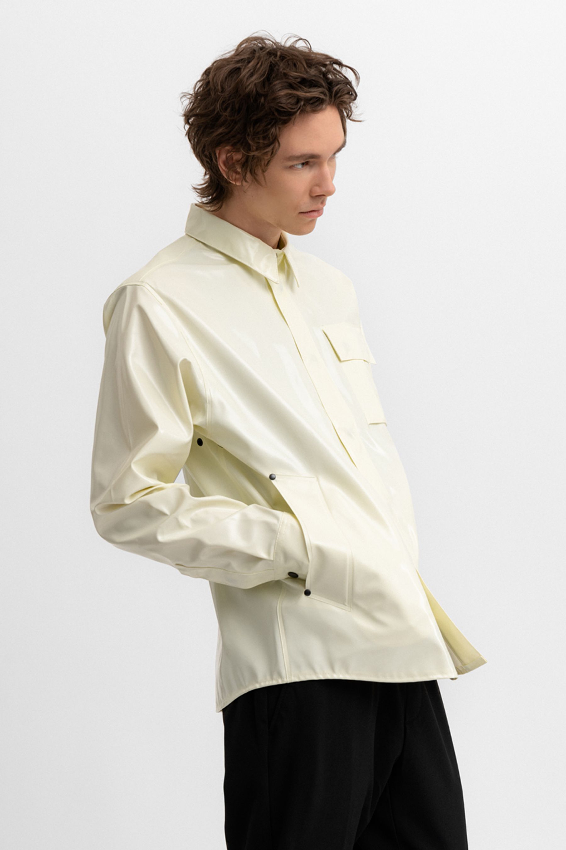 stutterheim ringen opal coconut men jackets overshirts