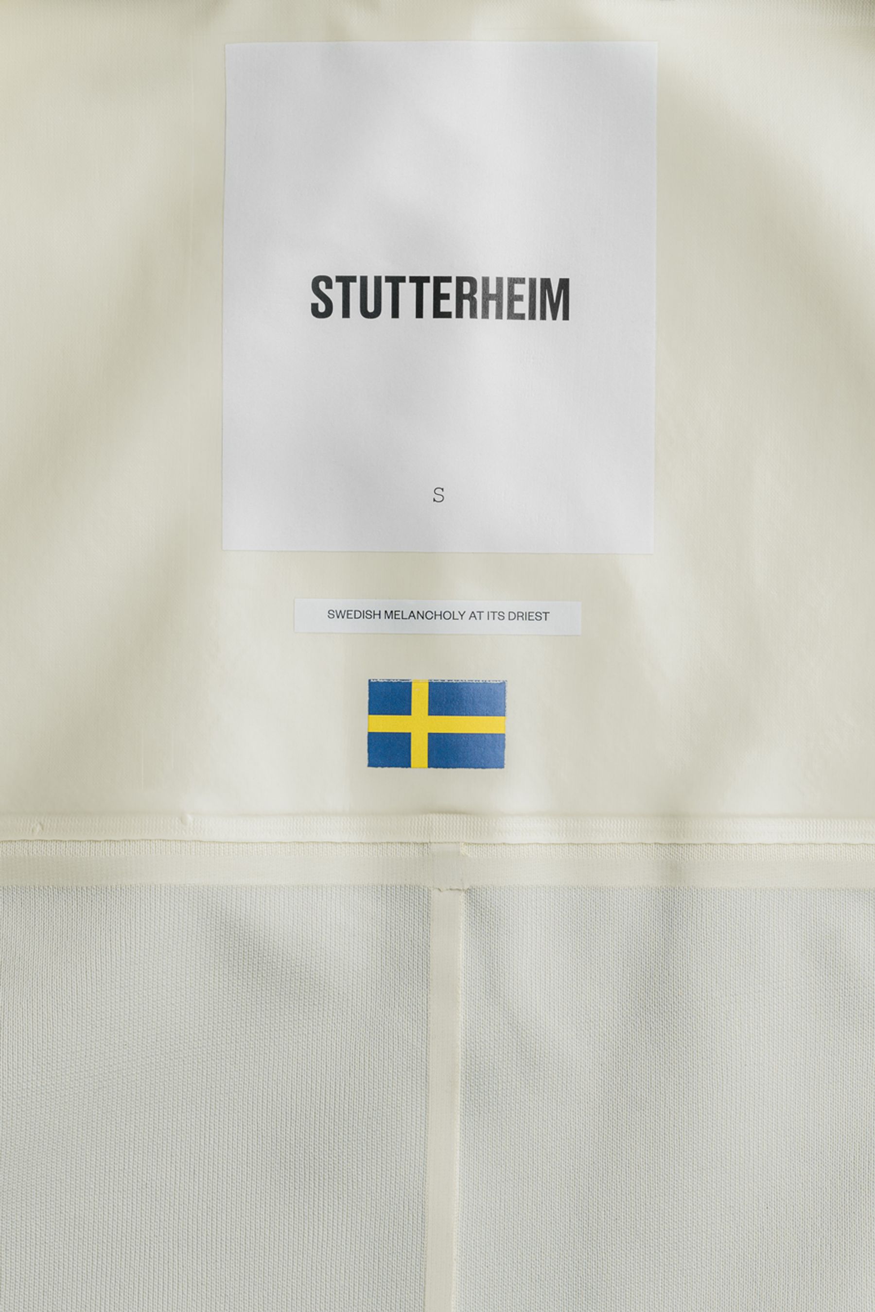 stutterheim ringen opal coconut men jackets overshirts