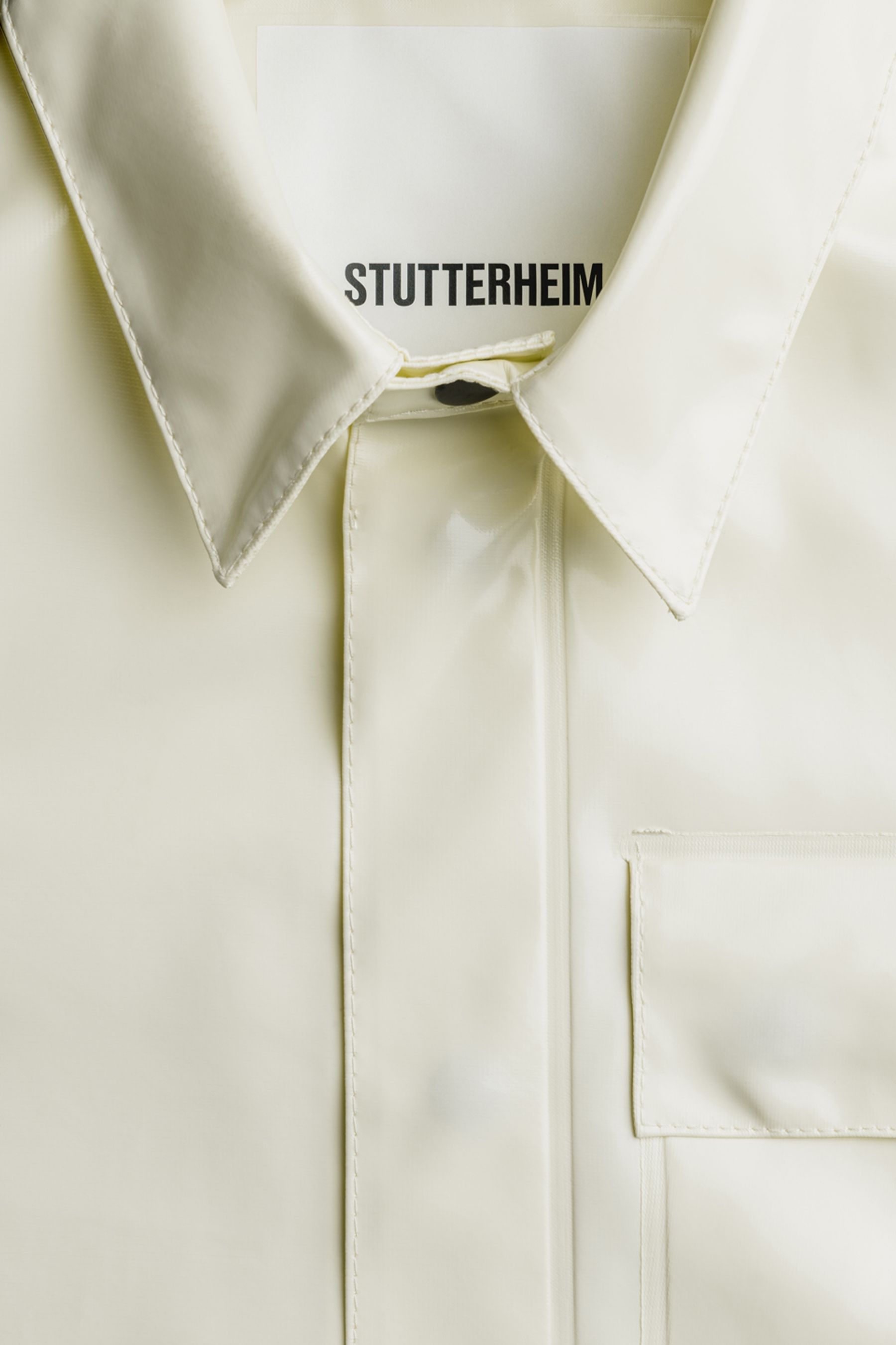 stutterheim ringen opal coconut men jackets overshirts