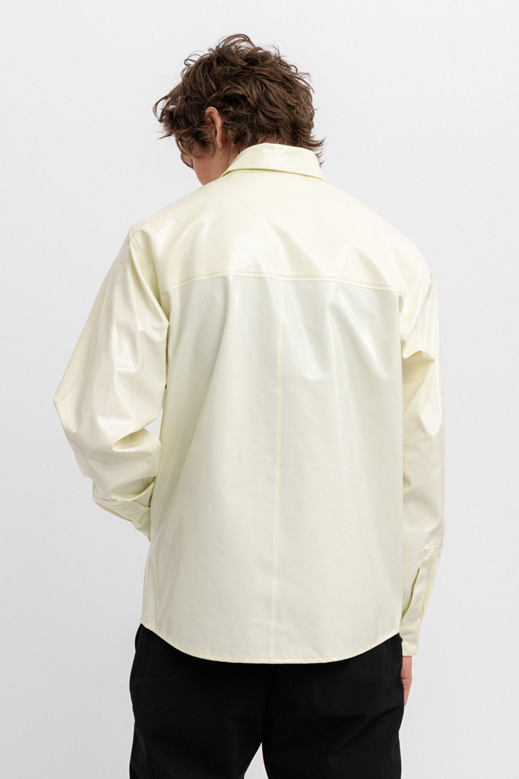 stutterheim ringen opal coconut men jackets overshirts