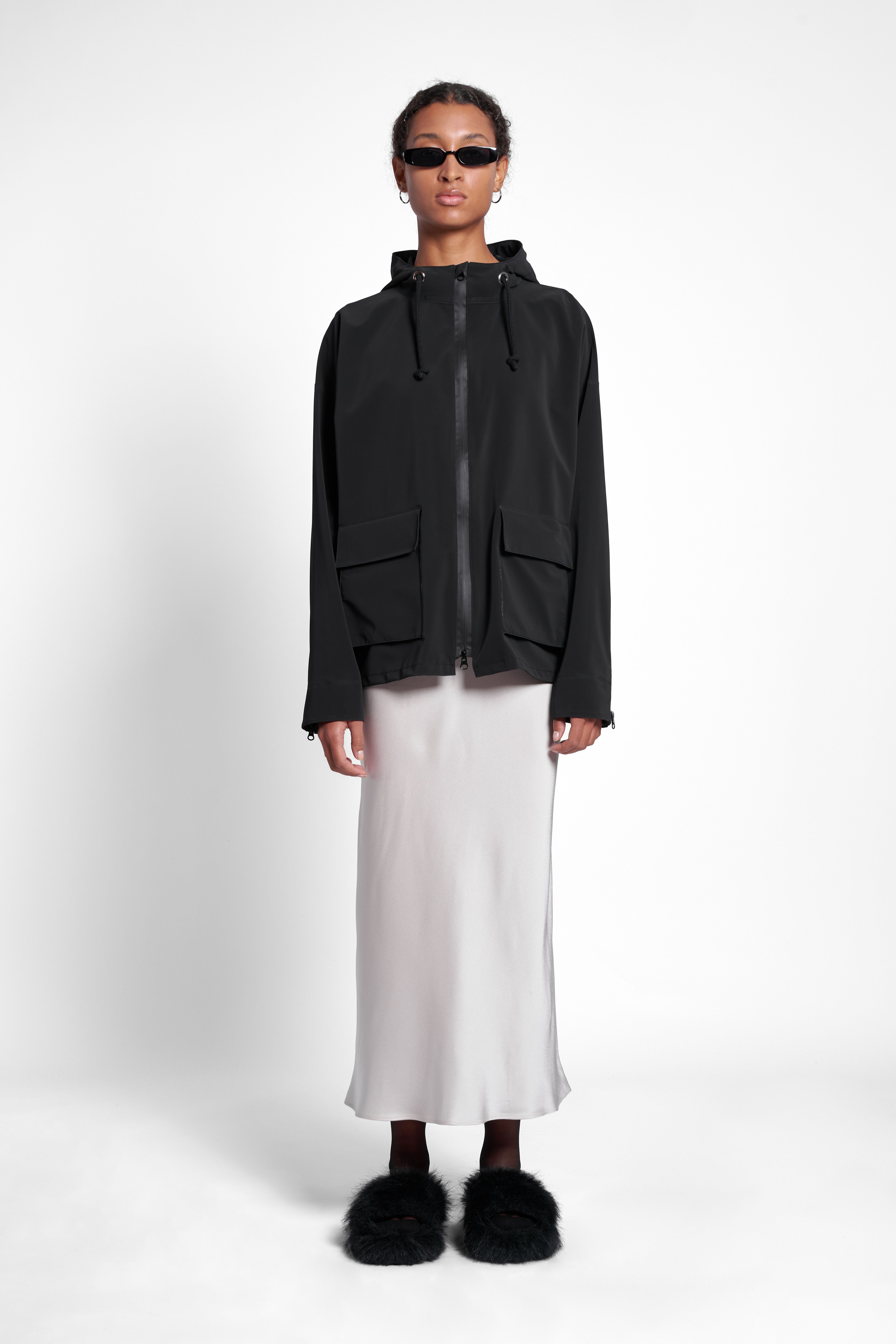 Sandviken Matte Zip Black | STUTTERHEIM US